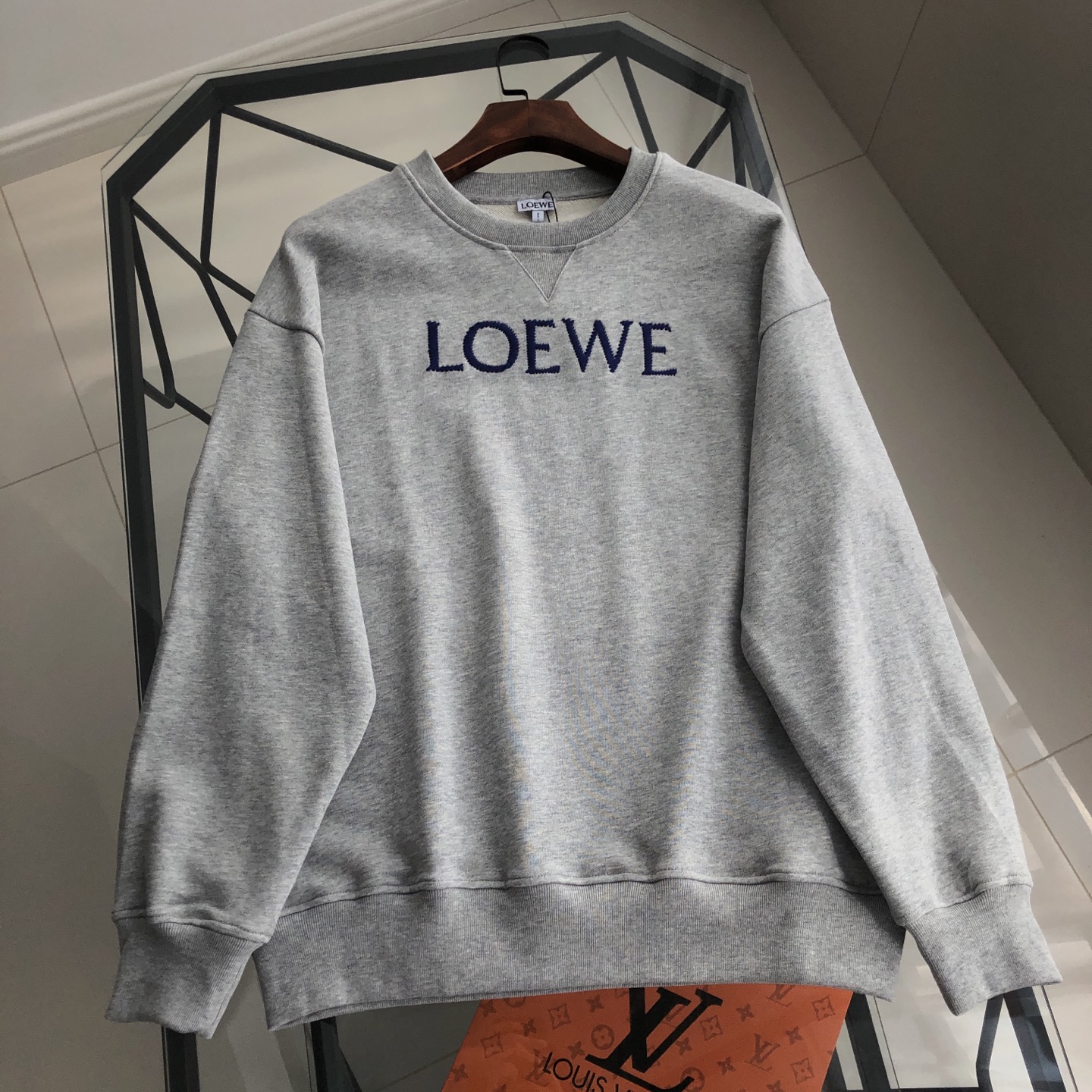 Loewe Embroidered Logo Sweatshirt - Stylish and Comfortable Unisex Fit