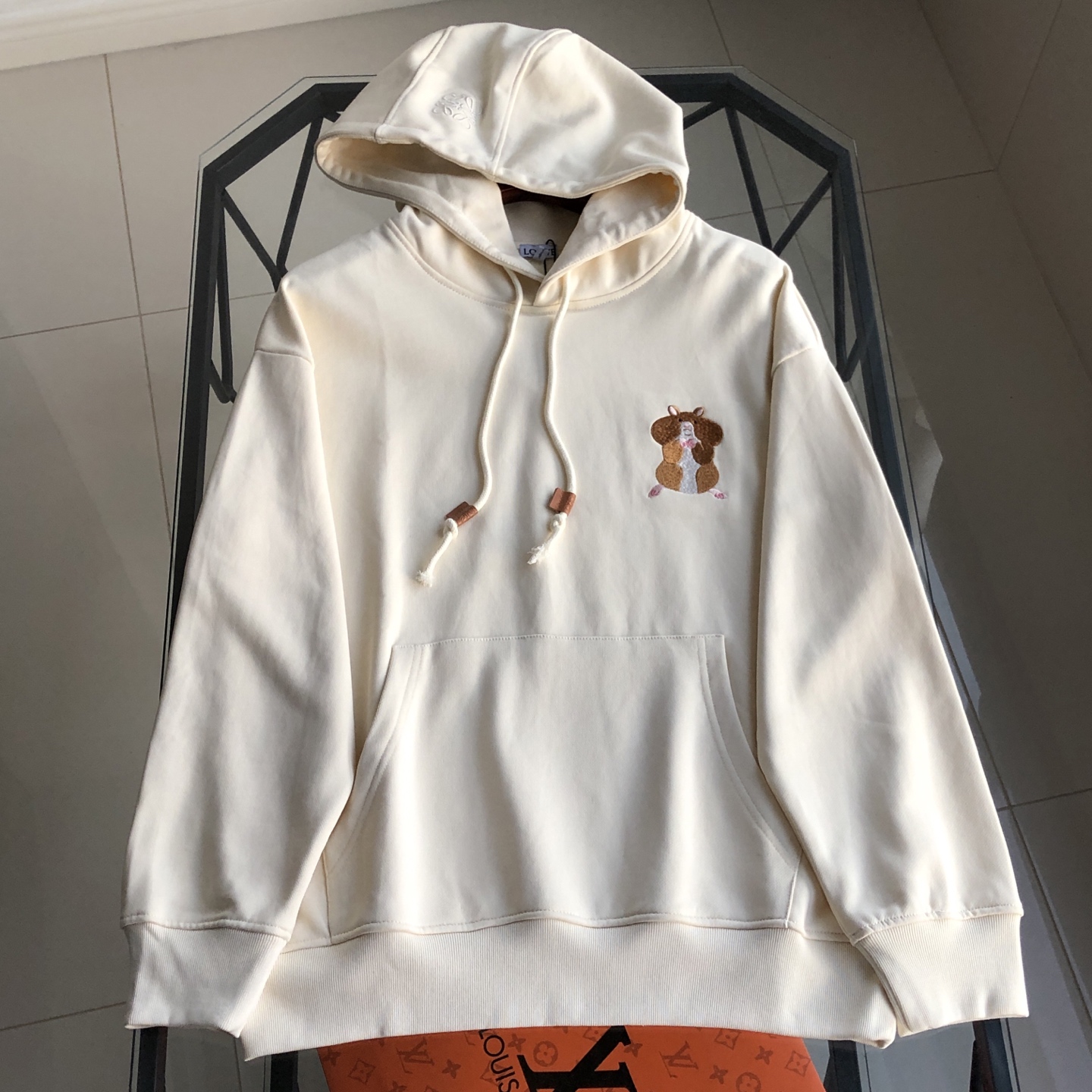 Loewe Embroidered Logo Hoodie-Cozy, Versatile, and Stylish for Everyday Wear