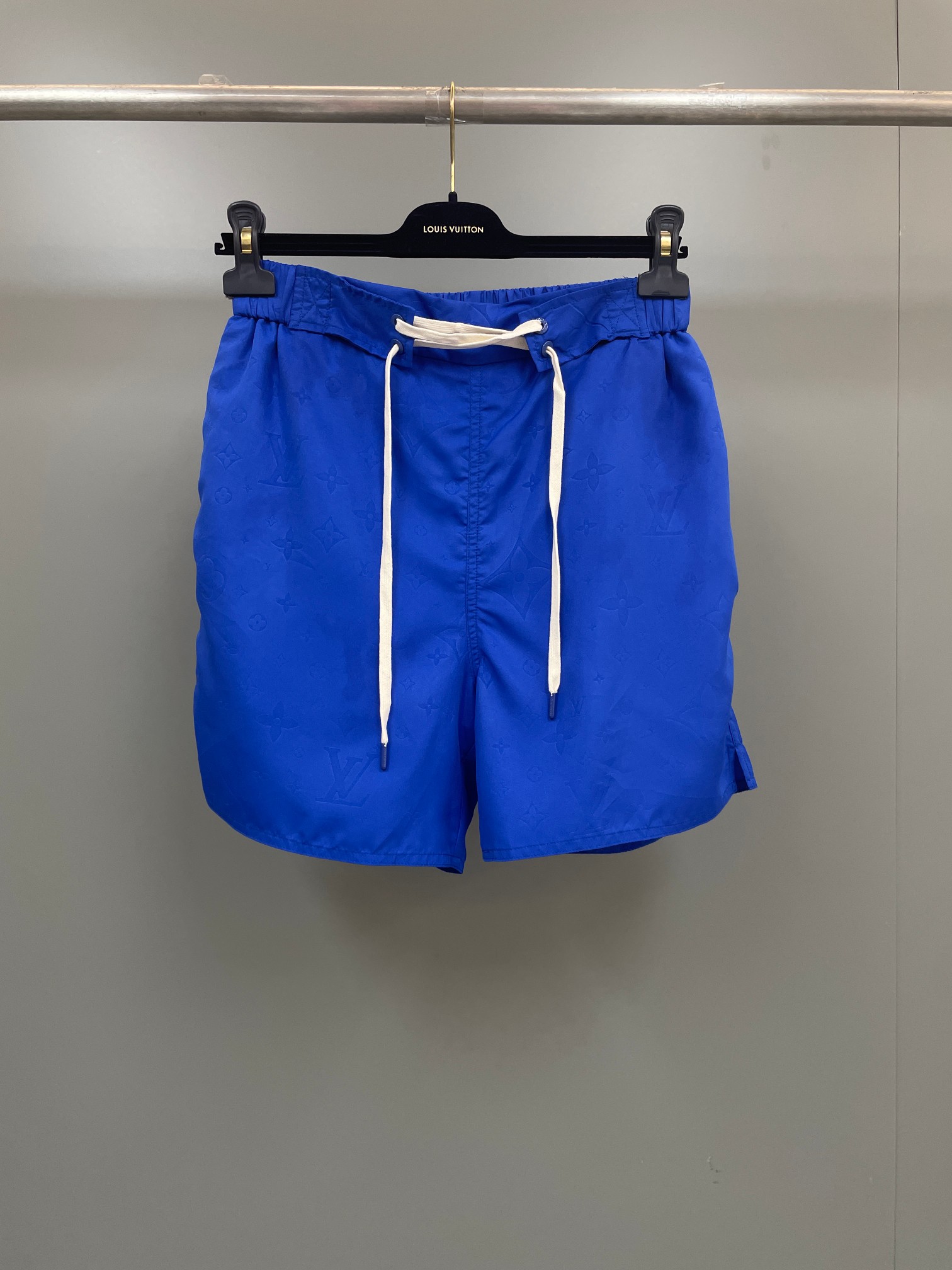 לואי ויטון בגדים מכנסיים קצרים לבן פוליסטר אוסף האביב/הקיץ חוף