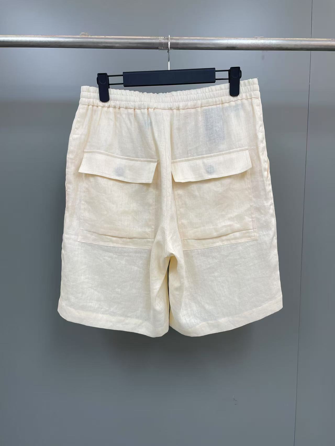 NO:944459,ZEGNA men's linen shorts, counter price 38, linen, men's clothing, zegna, shorts,19860909ZEGNA杰尼亚男装亚麻短裤 专柜售价38, 亚麻,男装,zegna,shorts,,Women's clothing