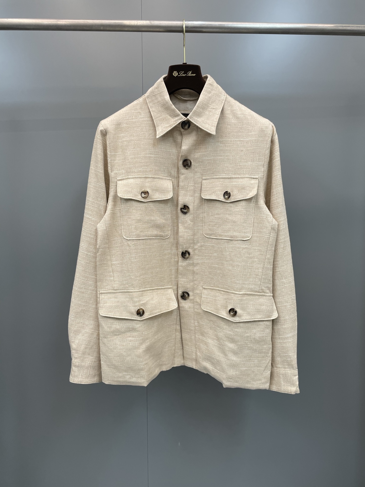 NO:784019,Loro piana/诺yopiana LP men's jacket single-breasted linen silk shirt jacket 2025 new high version, men's clothing, loro piana, loro piana, jackets & coats, jackets & coats, shirts, real silk,19860909Loro piana/诺悠翩雅LP男装外套单排扣亚麻真丝衬衫夹克2025新款 高版本,男装,loro piana,loro piana,jackets & coats,jackets & coats,shirts,real silk,,Women's clothing
