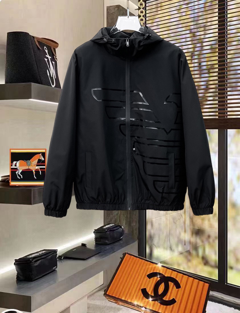 Apoyo para devoluciones y cambios después del año nuevo, P280 Armani 2026 nueva primavera original de hombre con capuch…