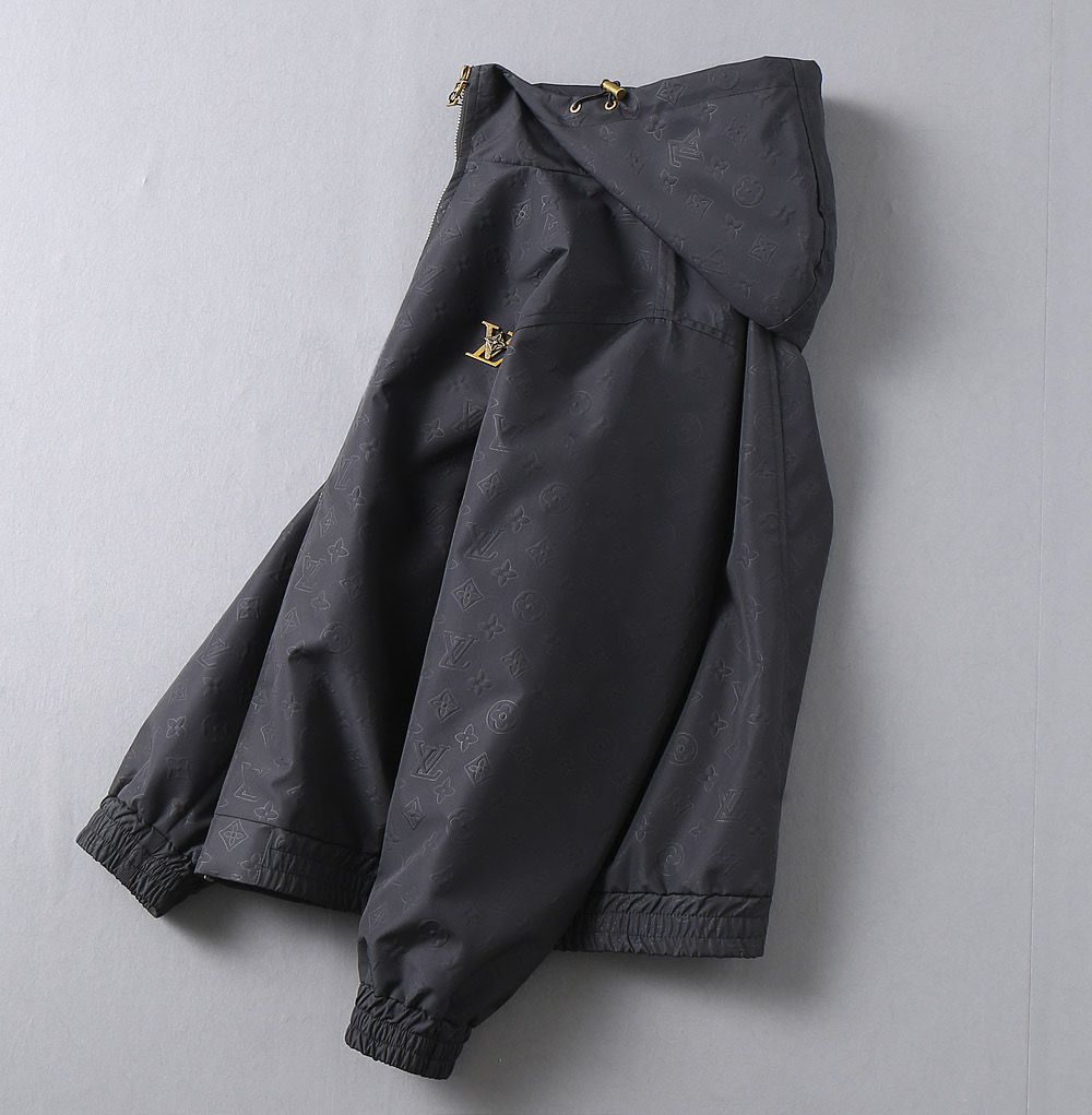 Louis Vuitton 2025 Spring New Men's Black Jacket, Comfortable and Warm 14 i1738042881399 6834 0 15