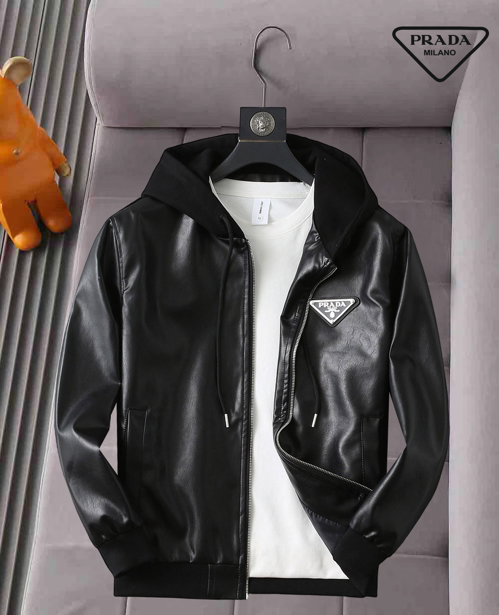 Prada Leather Jacket 06119