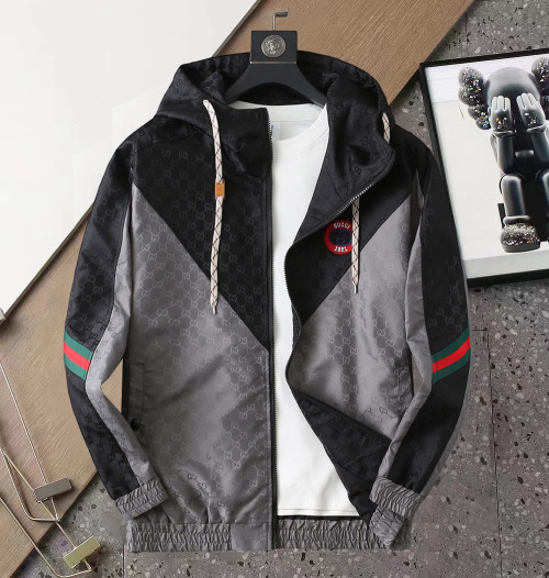 Gucci 2025 Spring New Men's Jacket, Comfortable and Warm, Fashionable Design 1 Gucci 2025 Spring New Men's Jacket, Comfortable and Warm, Fashionable Design