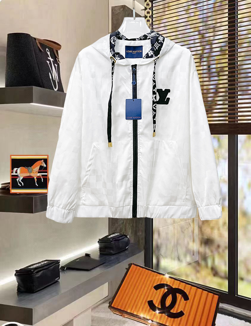 Admite intercambio después de fin de año, P320 LV 2026 nueva chaqueta cortavientos con capucha para hombre nueva primav…