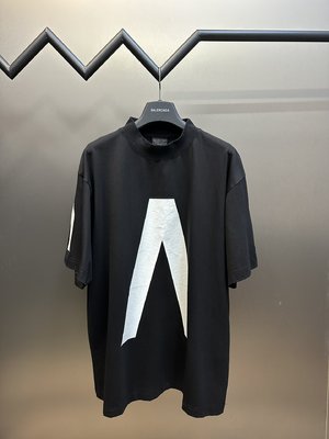 Balenciaga Clothing T-Shirt Black Grey