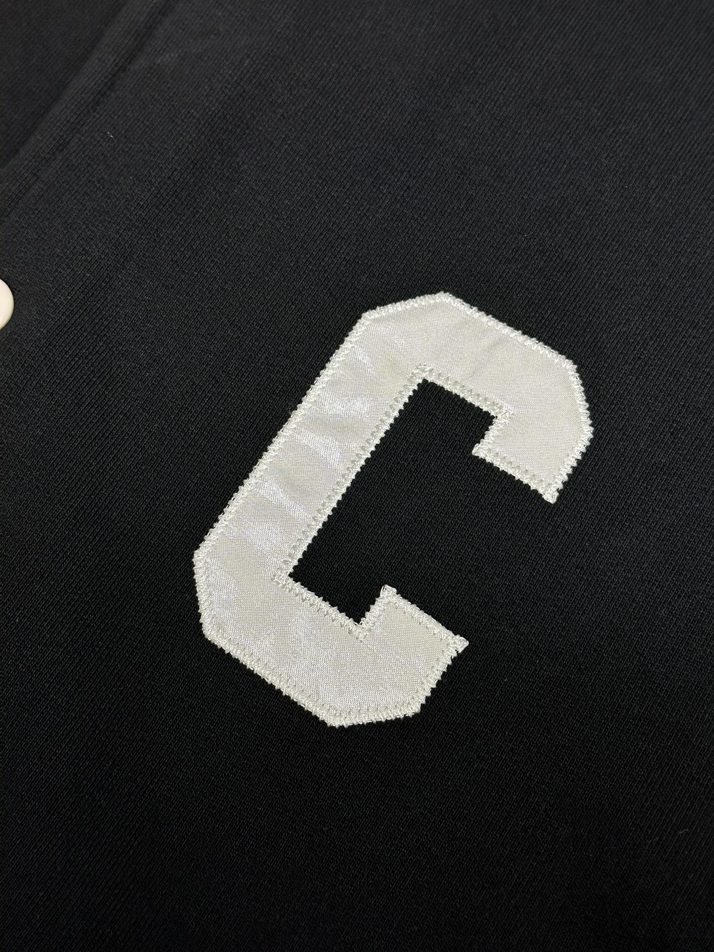 赛琳 字母贴布刺绣棒球服夹克 6