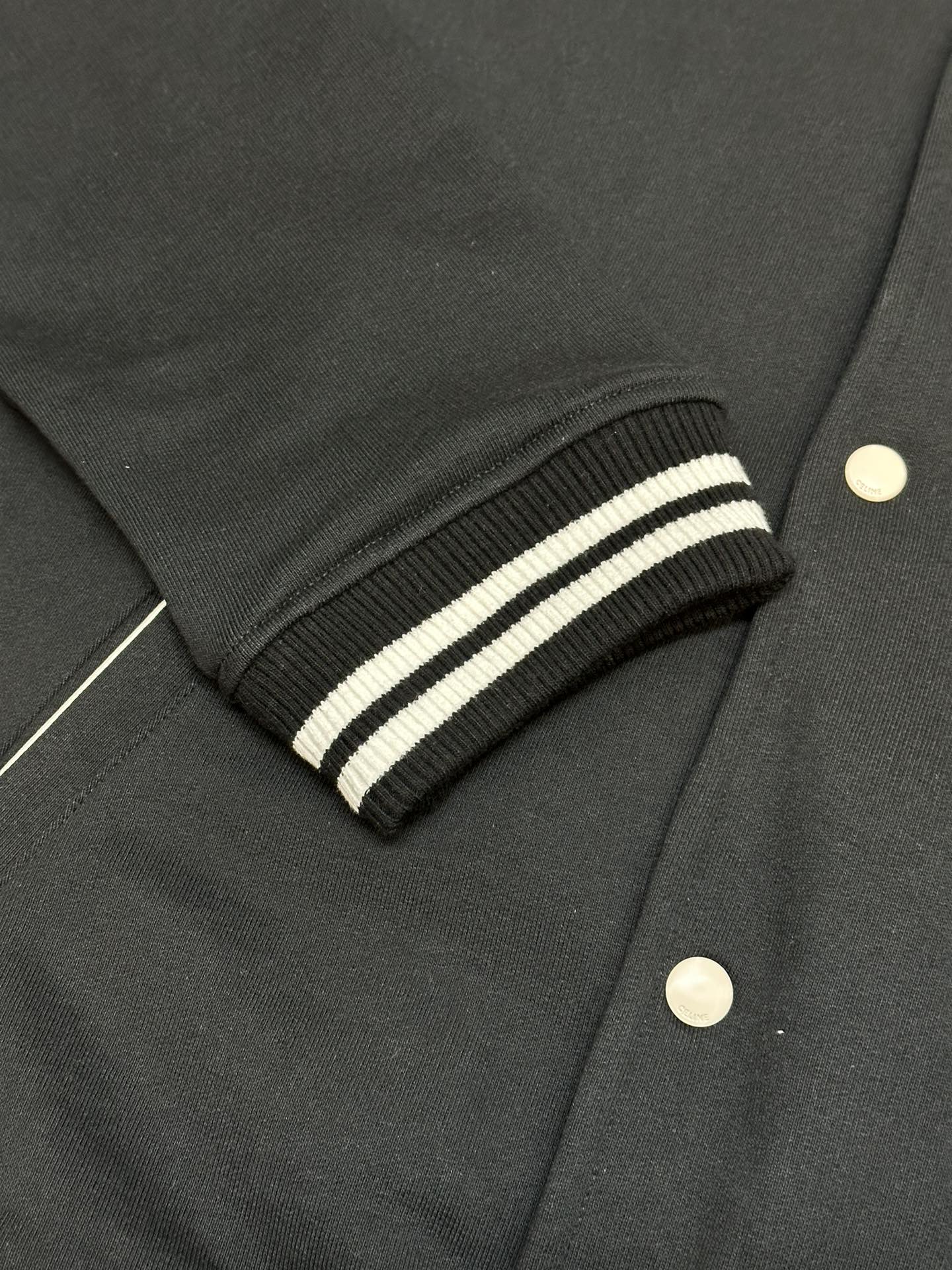 赛琳 字母贴布刺绣棒球服夹克 7