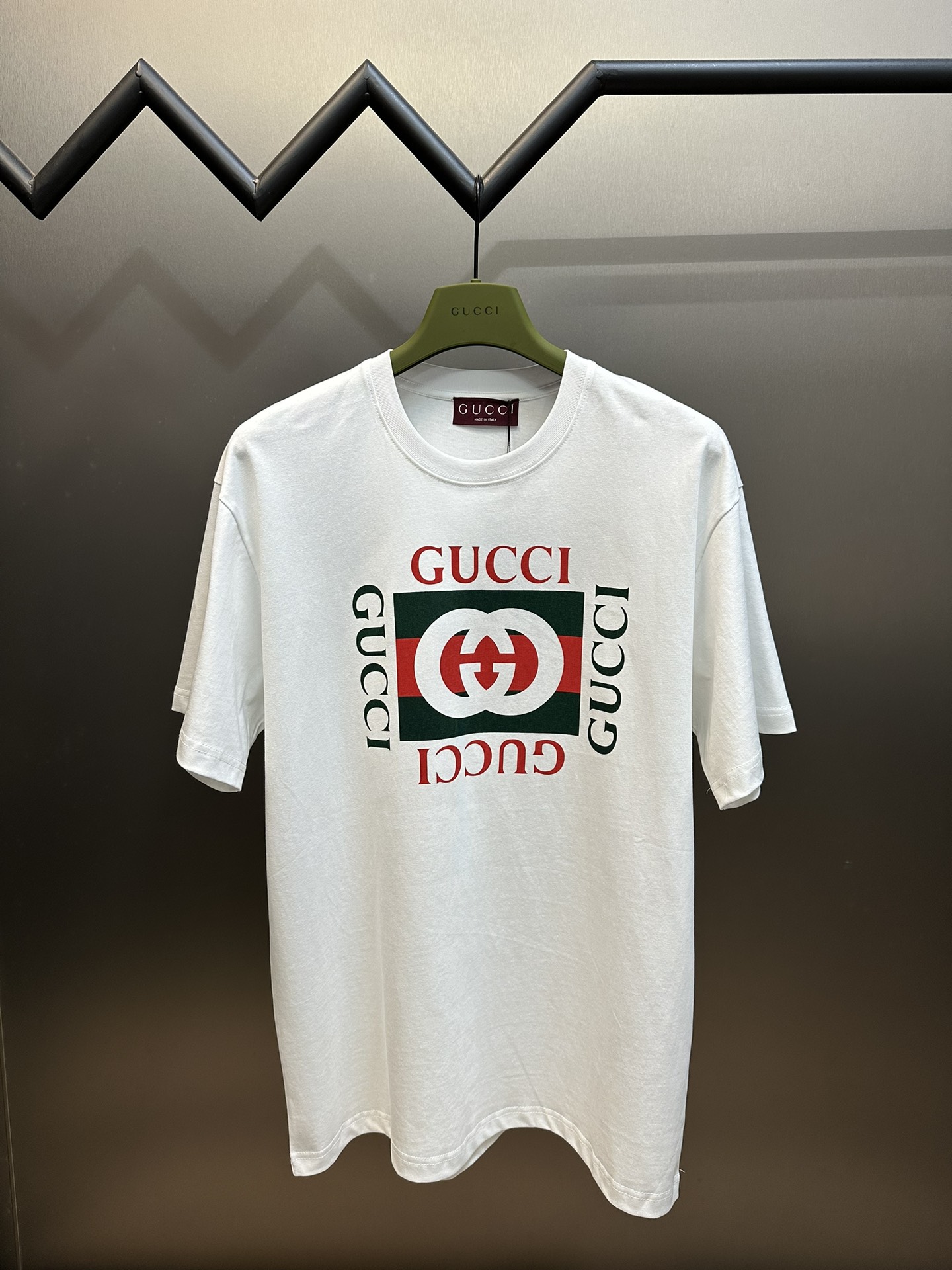 Gucci Clothing T-Shirt Printing Cotton Nylon Short Sleeve