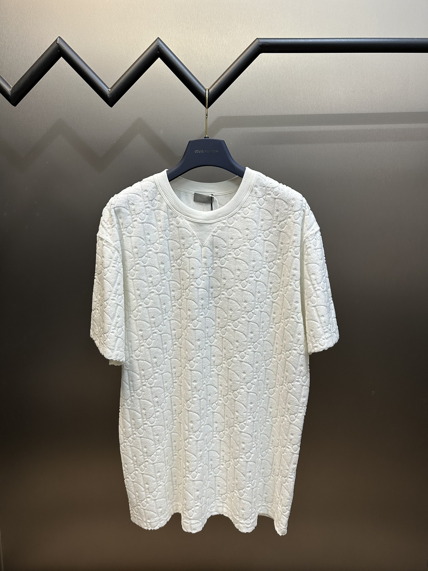 Dior Odzież T-Shirt Oblique Krótki rękaw