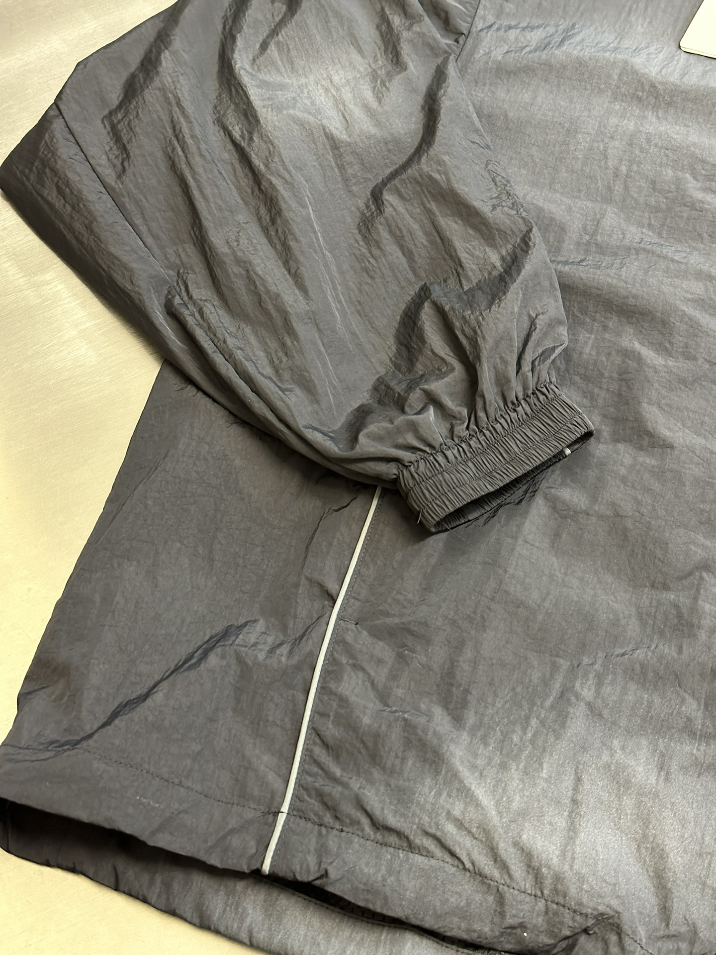 巴黎世家 黑色水洗校服外套 7