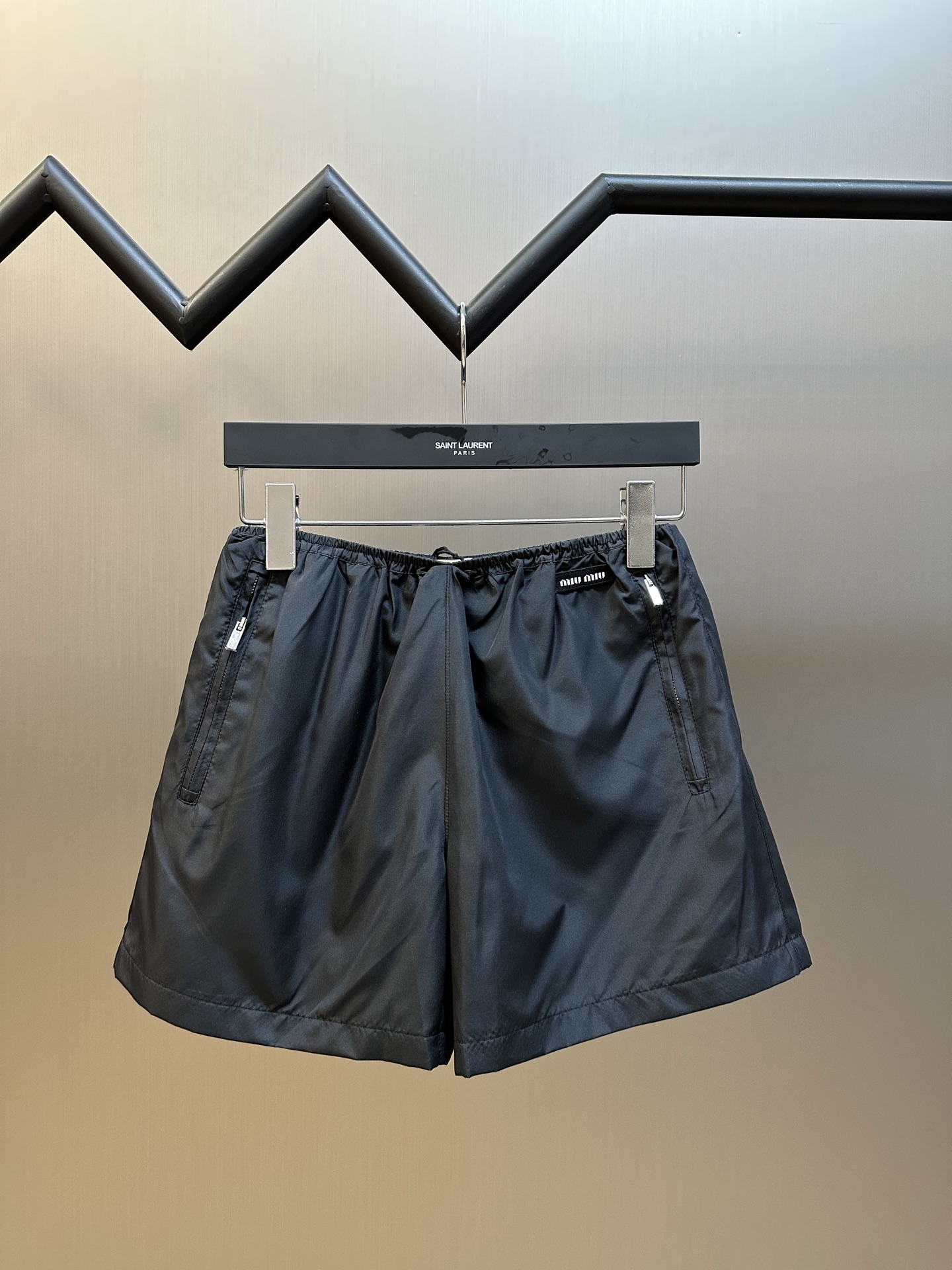 miu miu nylon sports shorts (women's) size: s m l