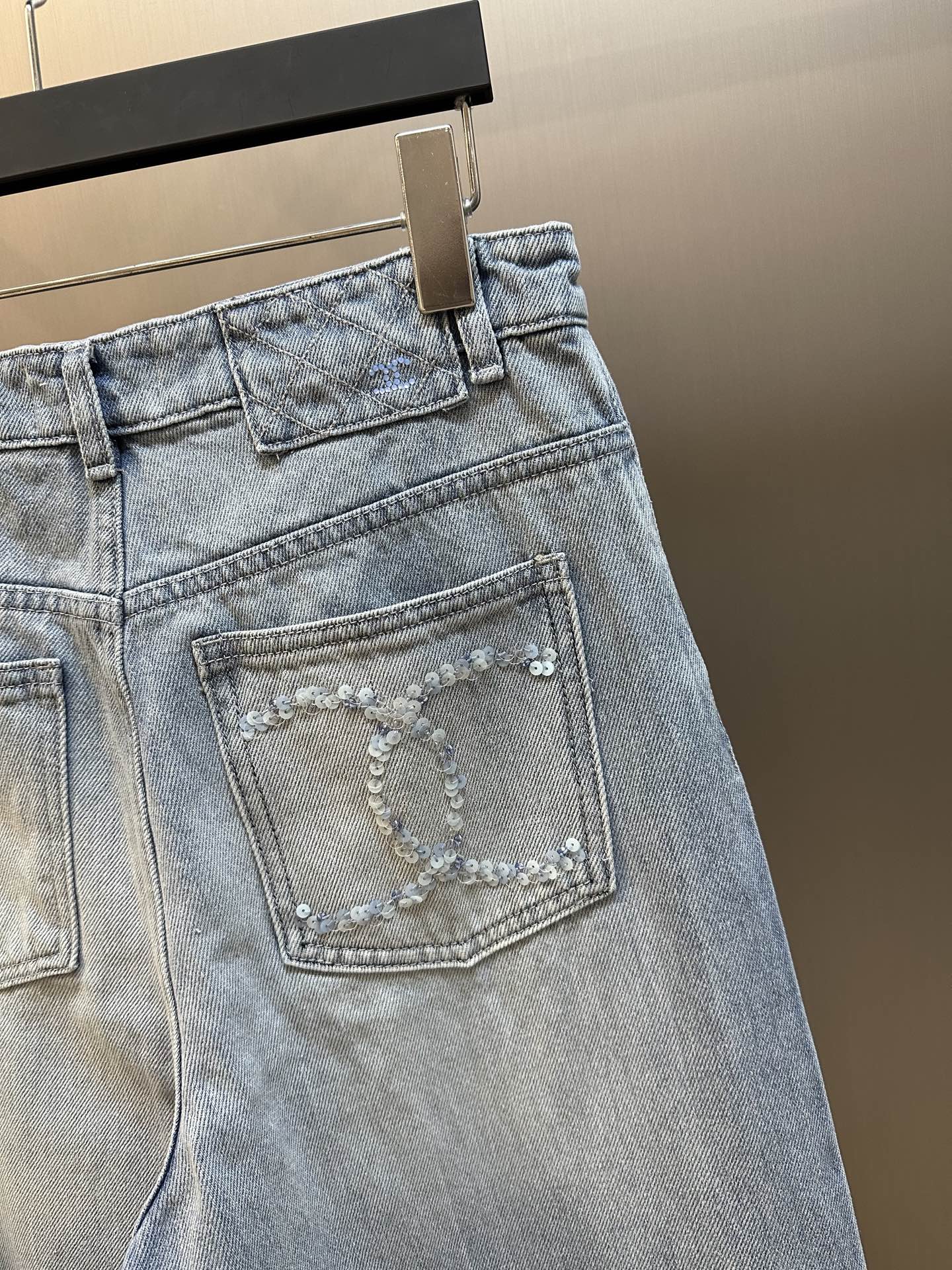 p748 chanel, short pockets of broad-legged jeans. # i’m not sure # - 图片 5