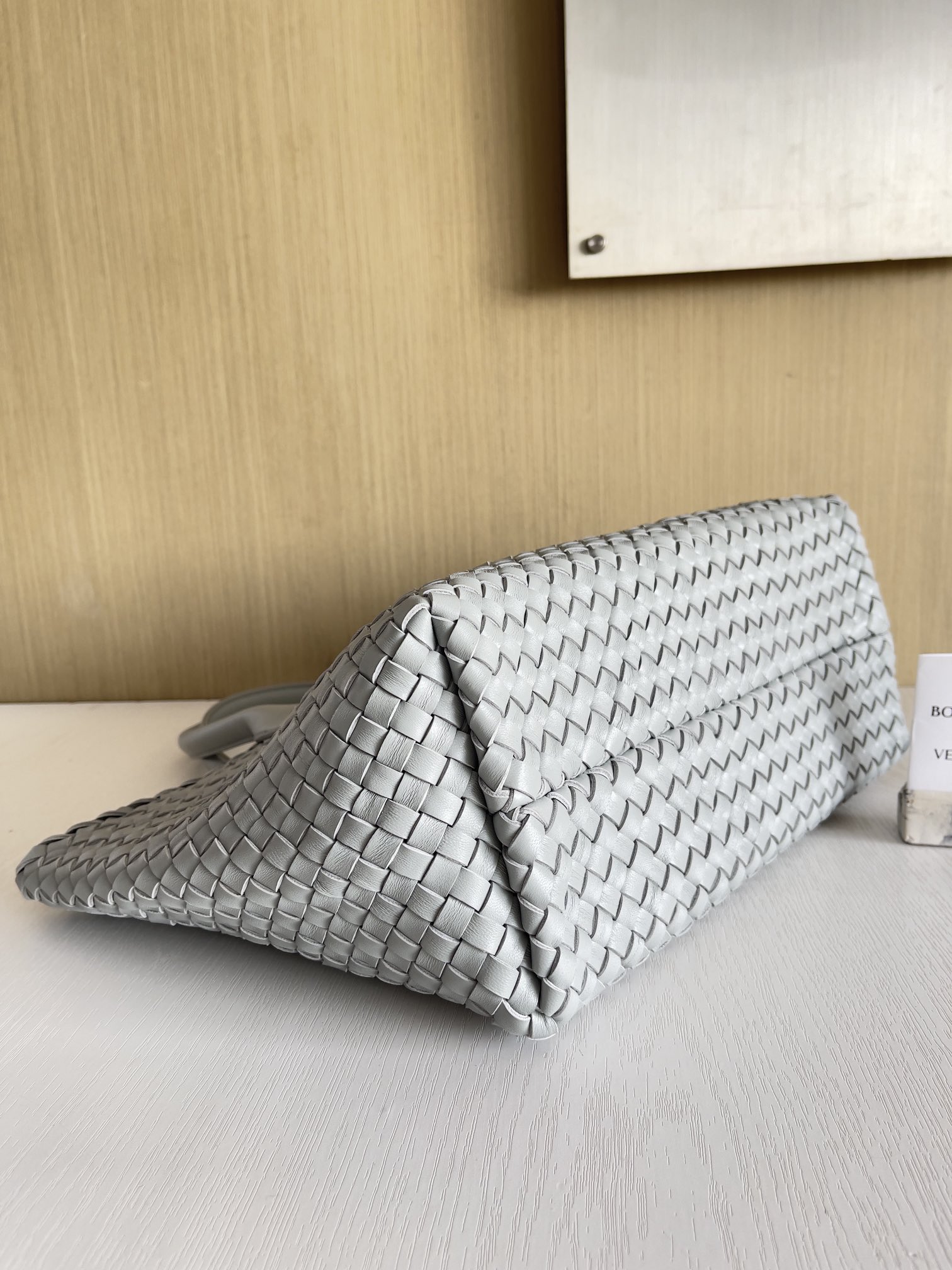 Bottega Veneta Hand-woven lambskin inside and out