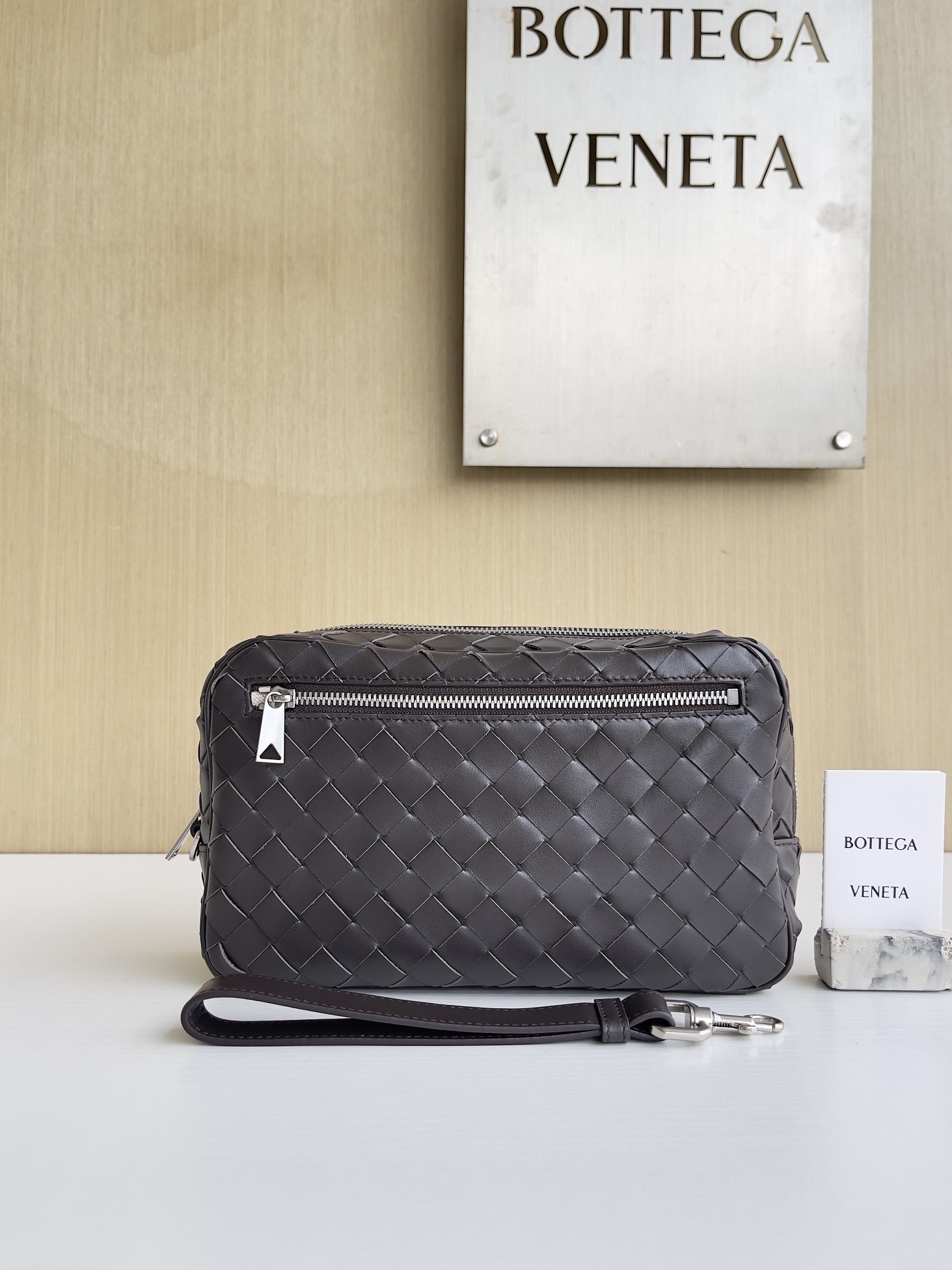 Bottega Veneta BV Intrecciato Torby Sprzęgła Tkanie Mężczyźni