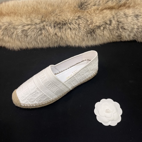 Dior Granville Espadrille Flat With 3D Embroidery, Comfort & Style 1 Dior Granville Espadrille Flat With 3D Embroidery, Comfort & Style