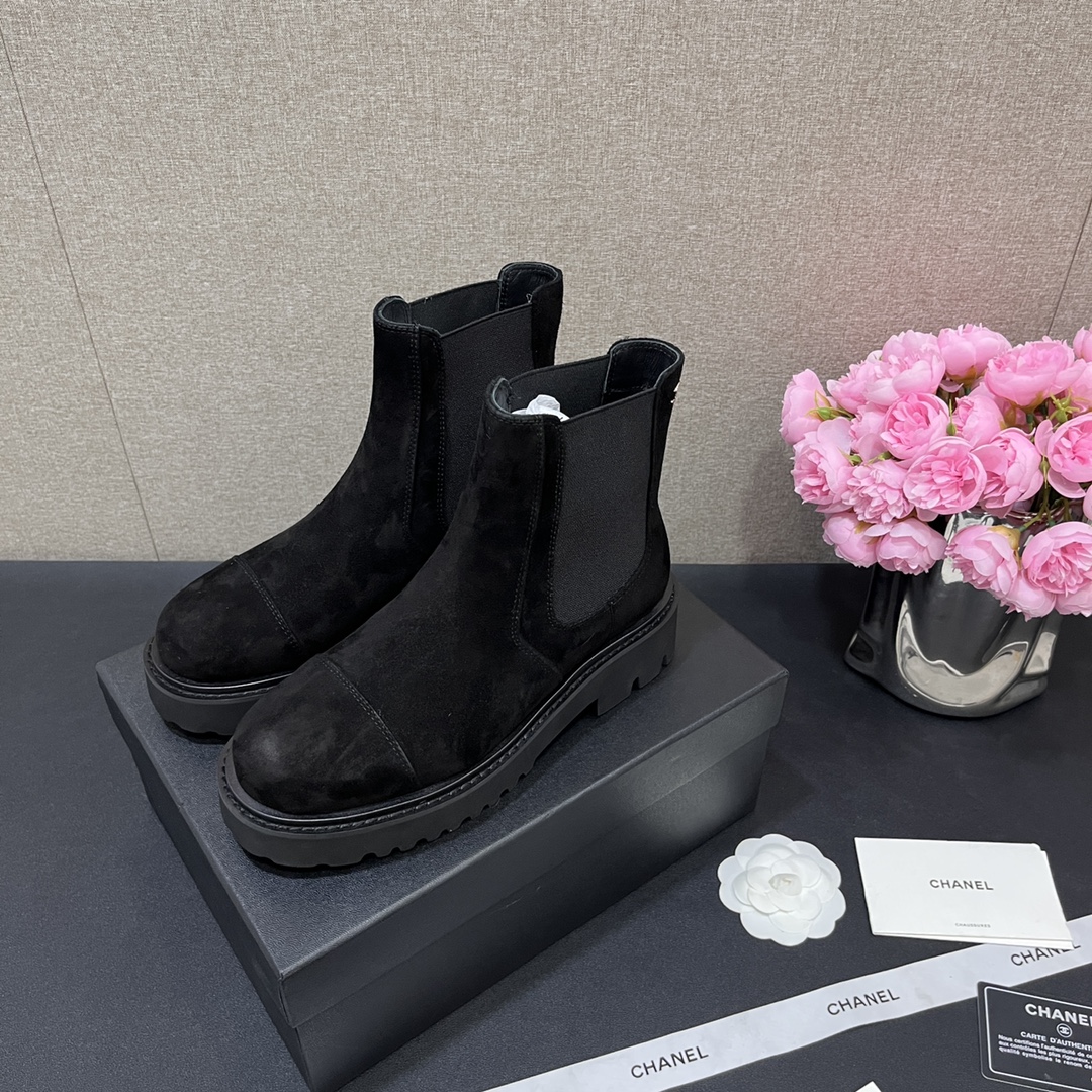 NO:481933,Chanel Chanel autumn and winter b new single shoes thick sole elastic belt Chelsea boots spliced ​​short boots original custom cowhide or Yangjing footbed sheepskin lining heavy gold mold foamed sole heel height 4.5cm size 35-40 fixed, boots, chanel, chanel, boots, cowhide, sheepskin, sheep19860909chanel香奈儿秋冬b新款单鞋厚底松紧带切尔西靴拼接短靴 鞋面原版定制牛皮或羊京 垫脚羊皮内里 重金开模发泡大底 跟高4.5cm 码数35-40定,靴子,chanel,chanel,boots,cowhide,sheepskin,sheep,Women's Shoes