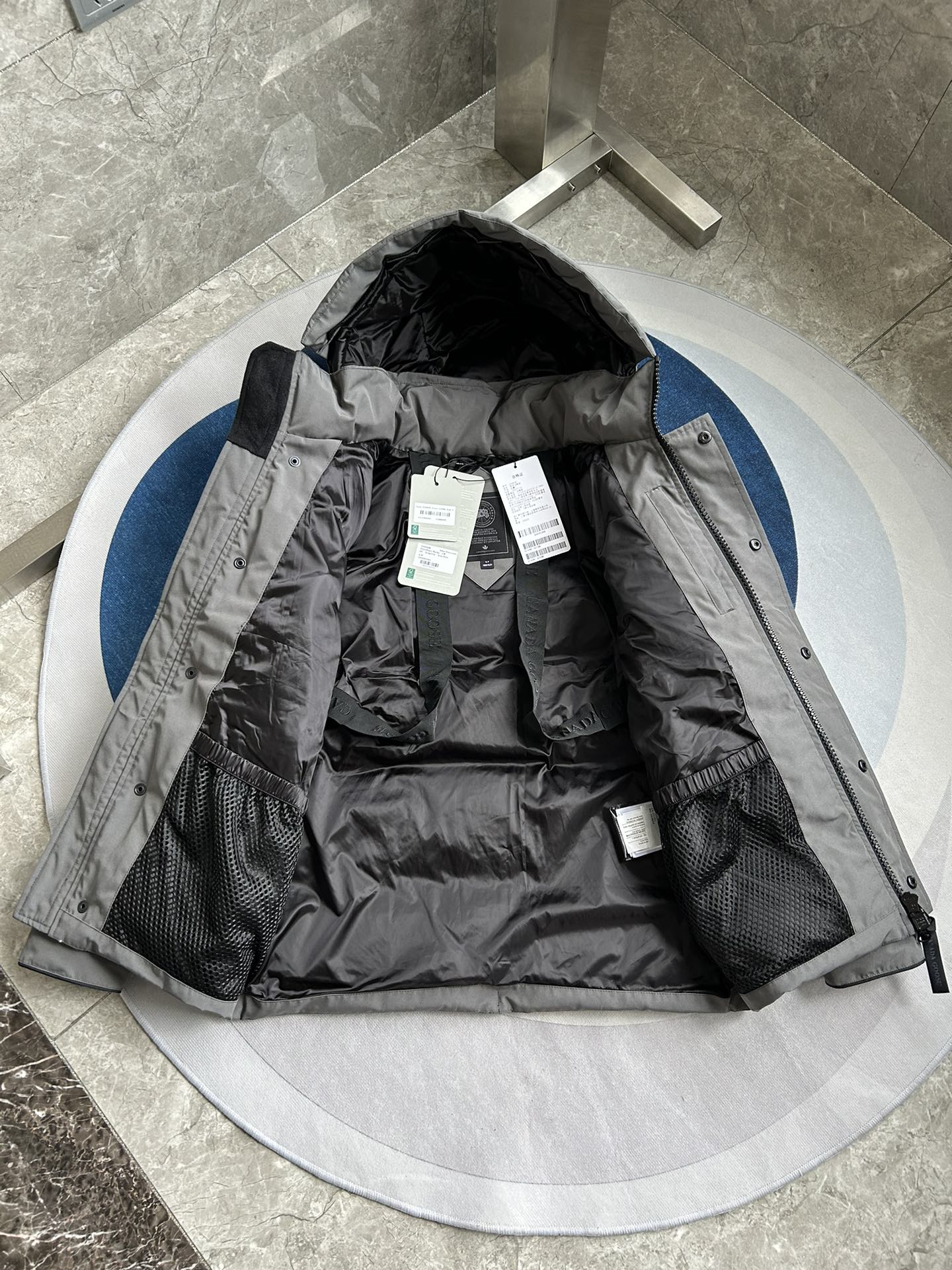 Wyndham Men's Classic Black Label Parka - Upgraded Design, Gray 5 i1726294815 1921 5