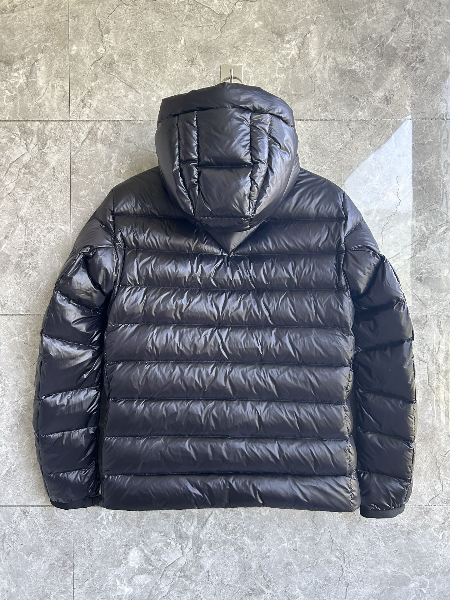 Crofton Lightweight Black Jacket with Red Logo - Unisex Style 3 i1754620776 9130 4