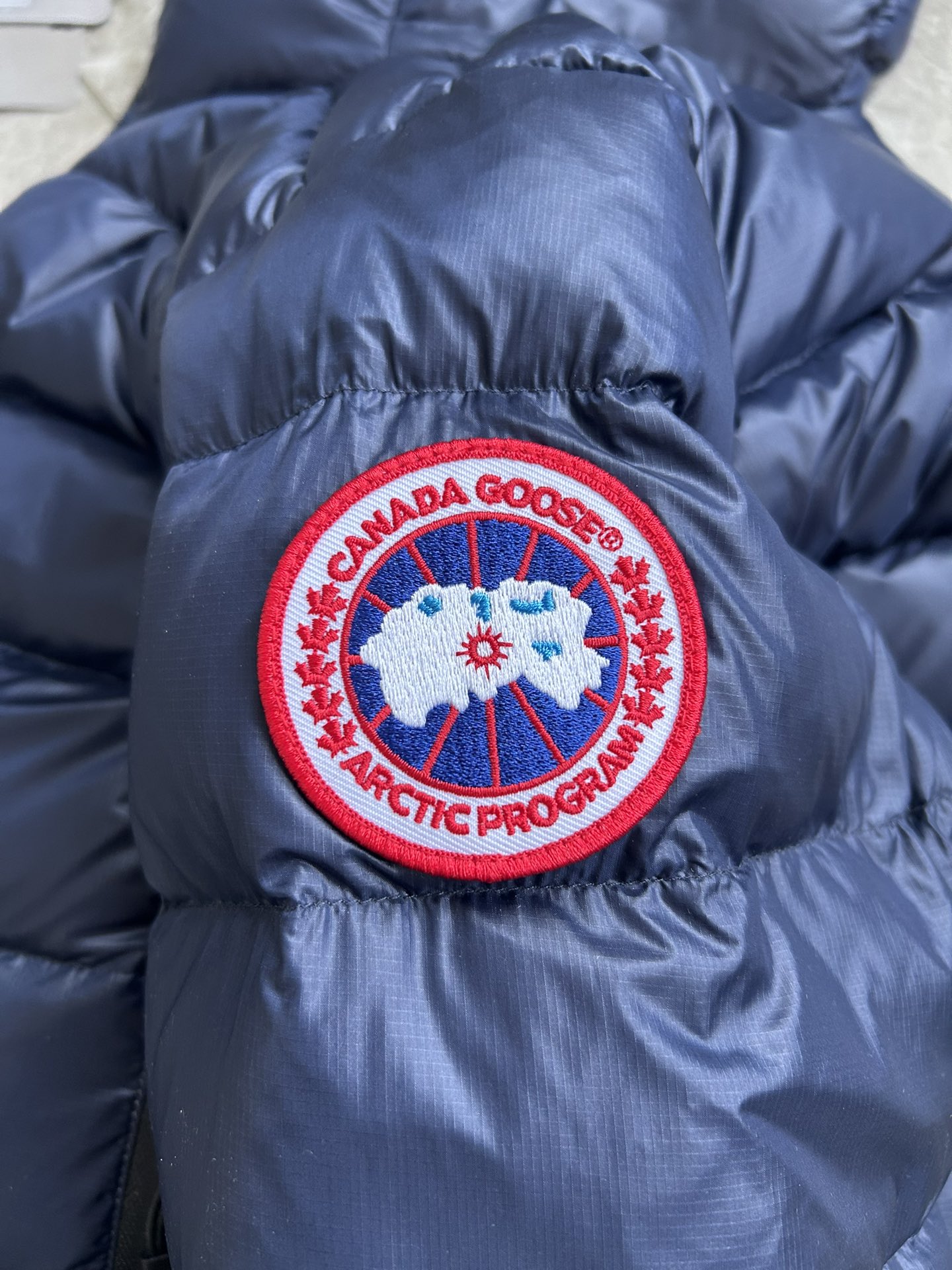 Crofton Unisex Lightweight Jacket - Dark Blue with Red Logo 8 i1754622252 4500 5