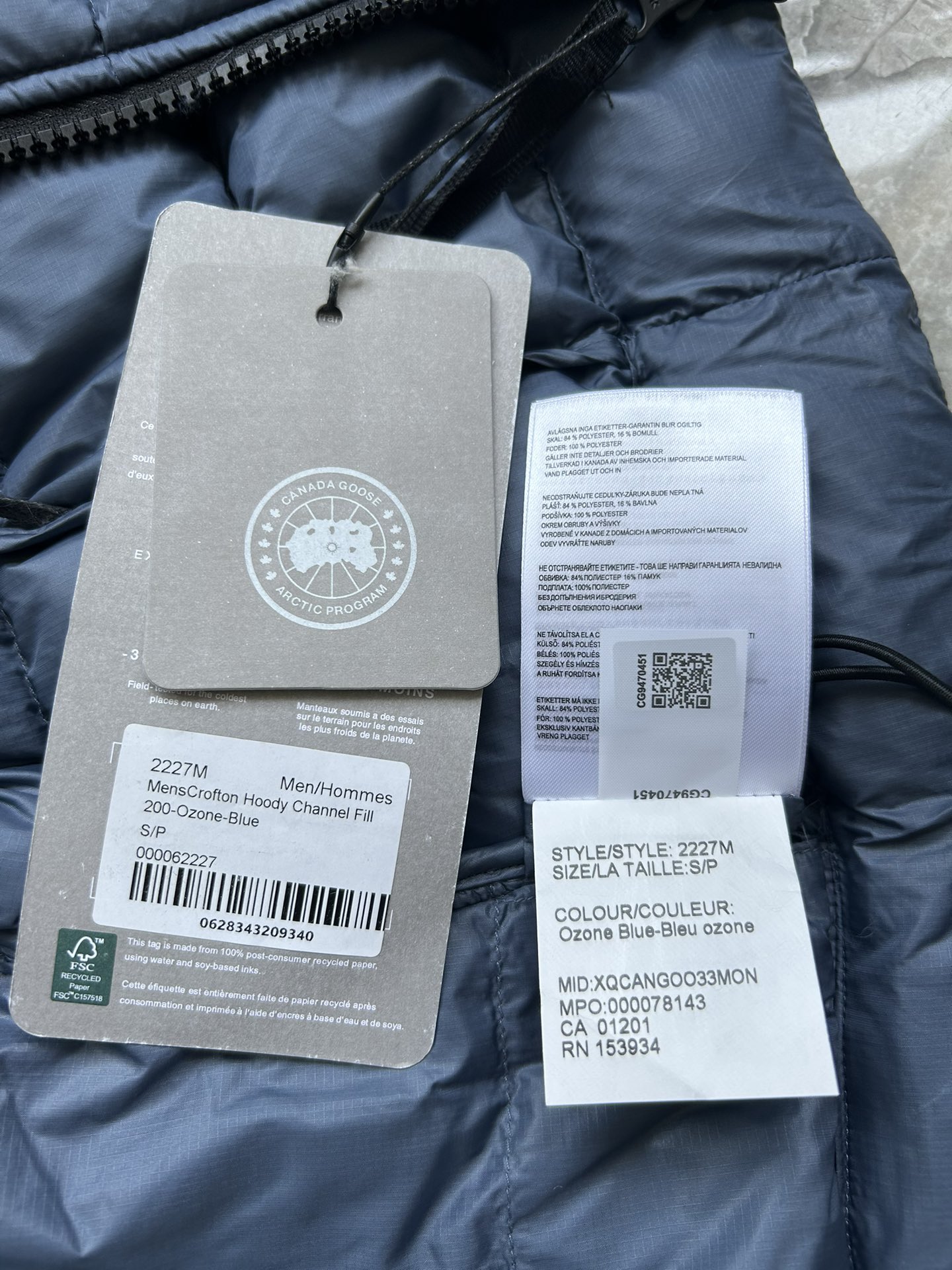Crofton Unisex Lightweight Jacket - Superoxygen Blue Red Label 10 i1754622709 9612 5
