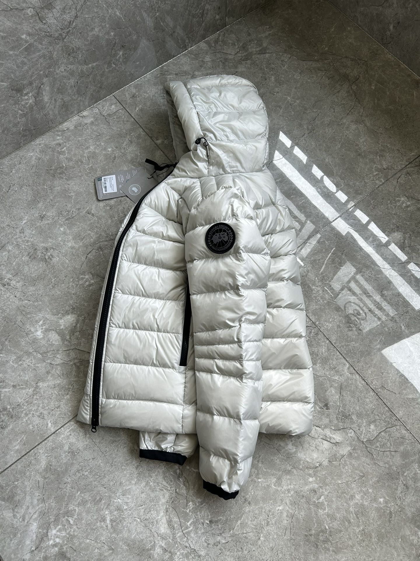 Crofton Lightweight Jacket - Gray with Black Label - Unisex Style 6 i1754624046 6015 6