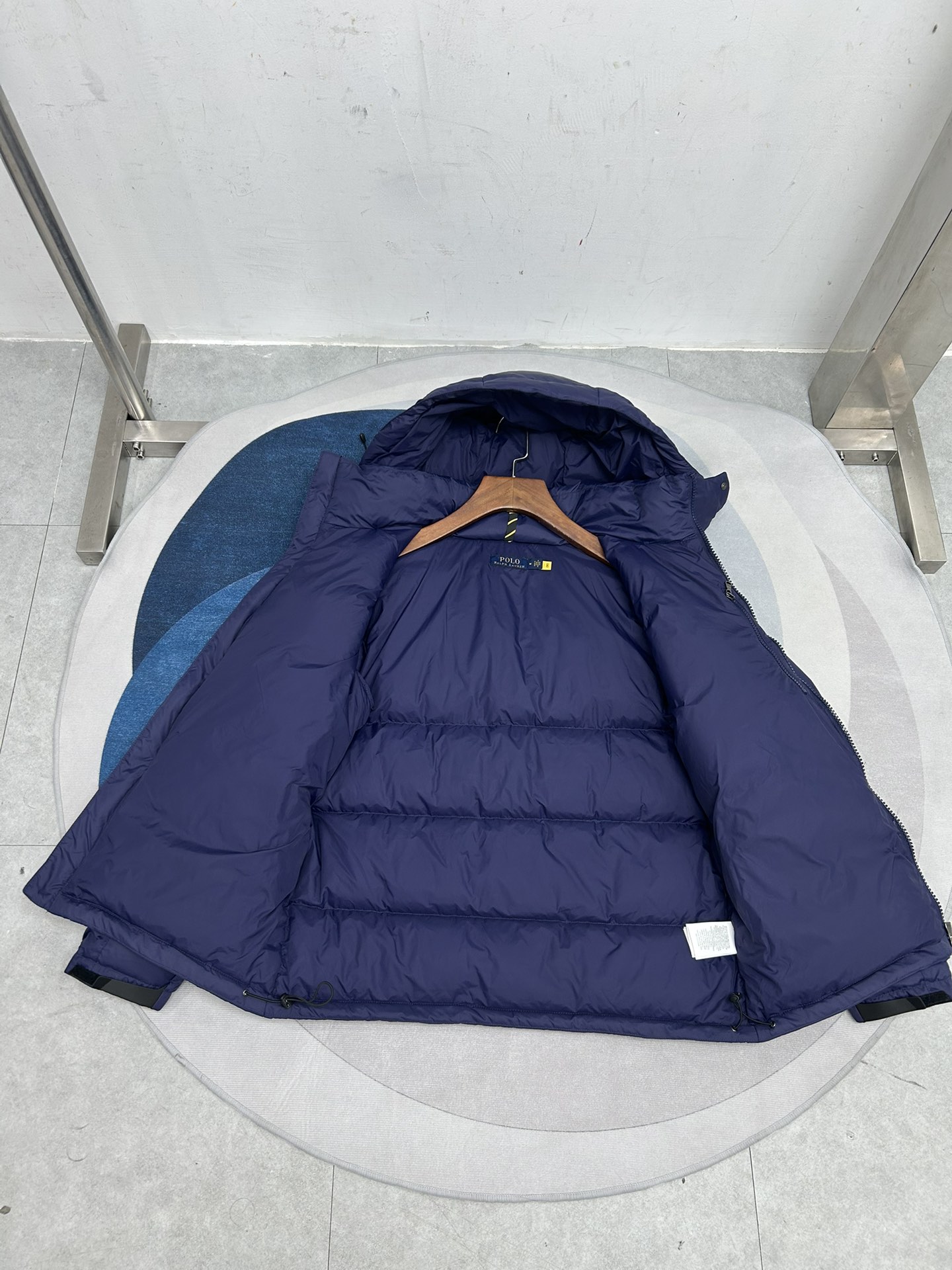 Polo Ralph Lauren Embroidered Down Jacket - Sleek & Warm, Blue 6 i1758534444 8251 0