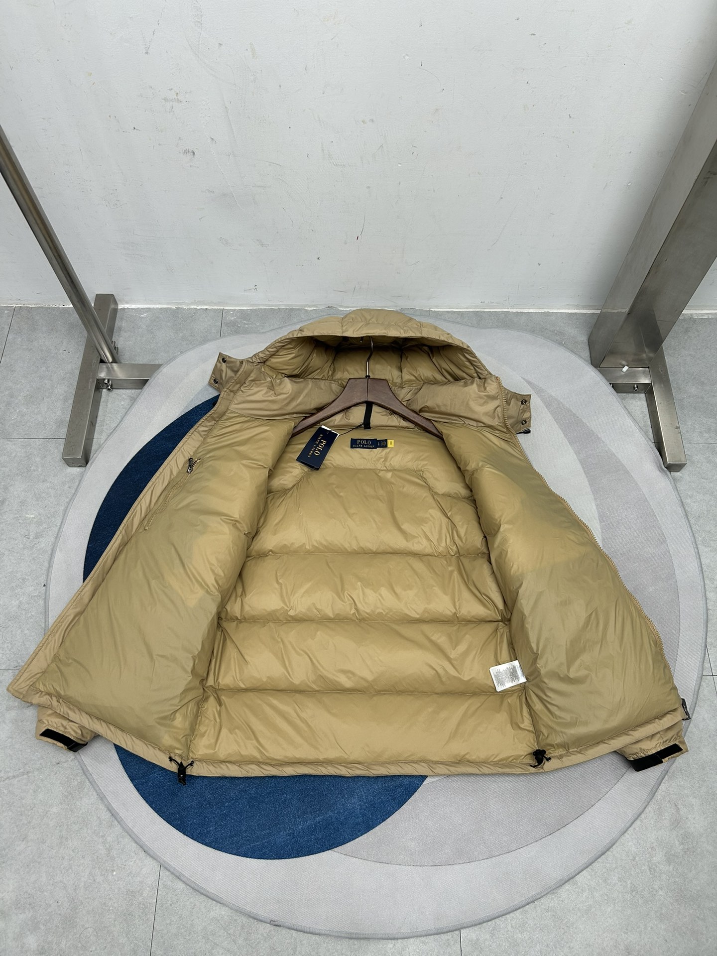 Polo Ralph Lauren Embroidered Down Jacket - Glossy Finish, Slim Fit 5 i1761361391 881 5