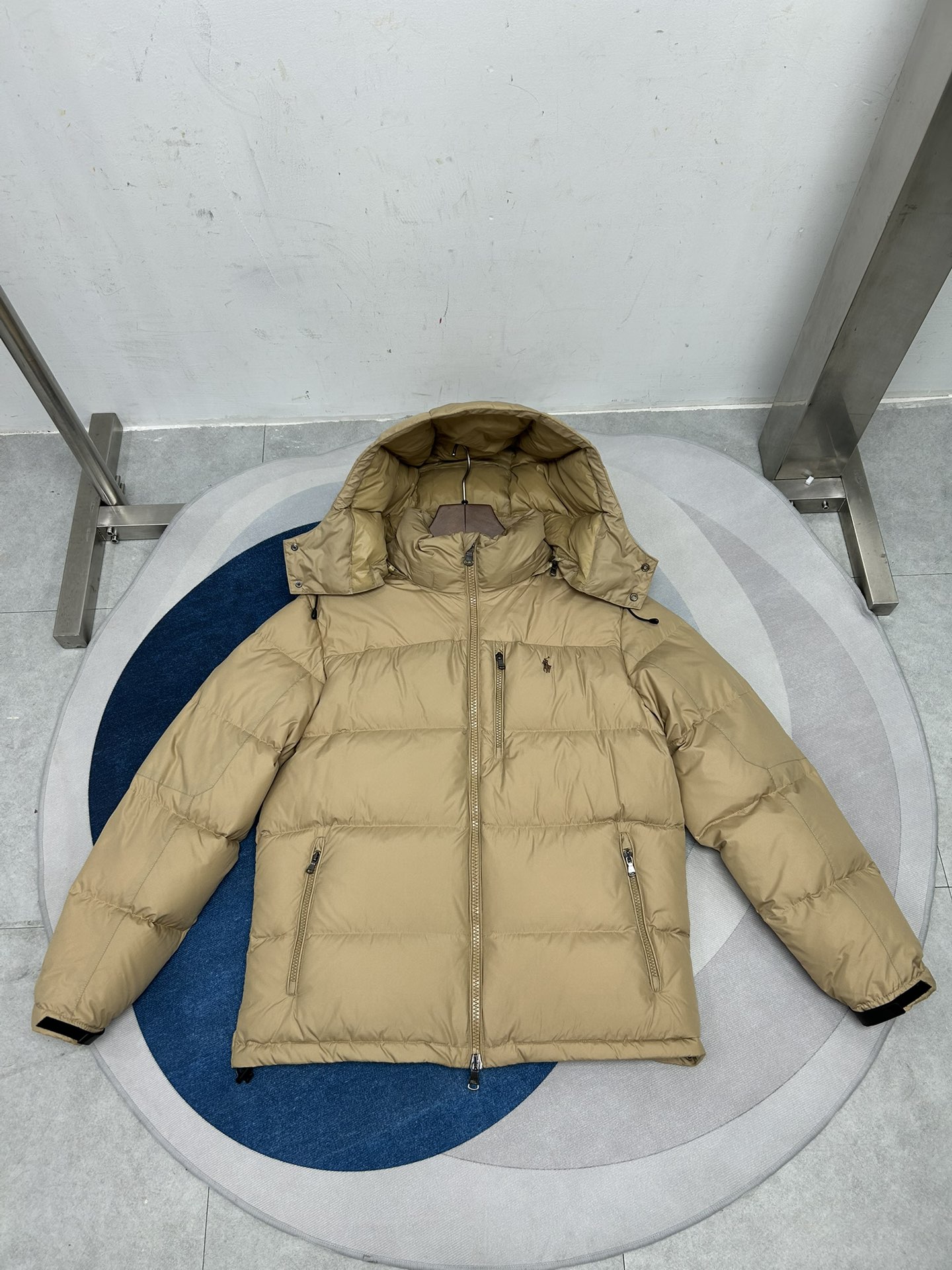 Polo Ralph Lauren Embroidered Down Jacket - Glossy Finish, Slim Fit 4 i1761361392 1062 11