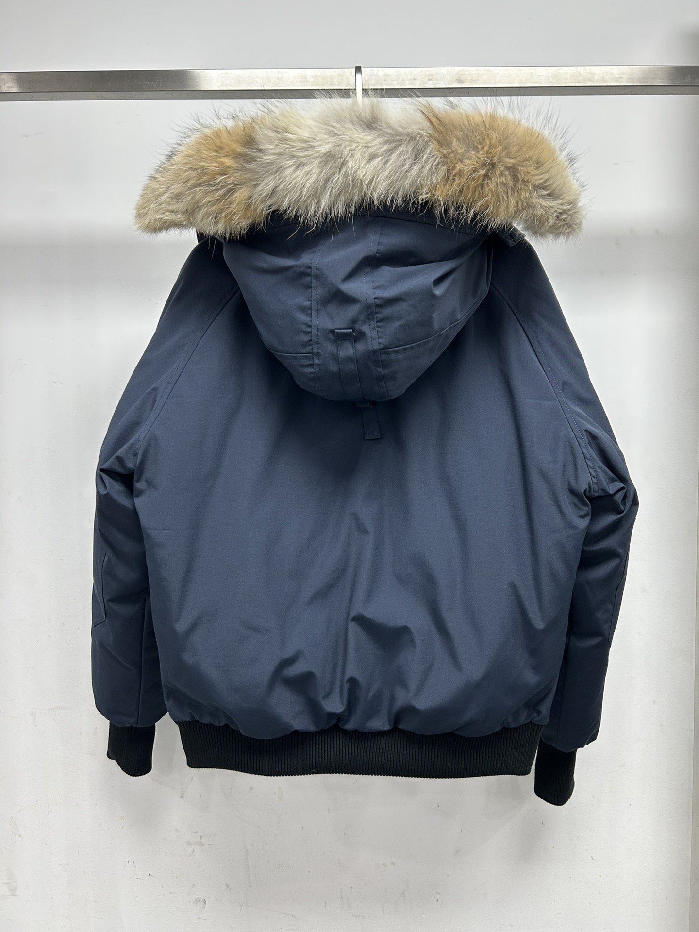 Chilliwack Bomber Down Jacket with Fur Hood - Unisex, Deep Blue 3 i1761890519 6400 10