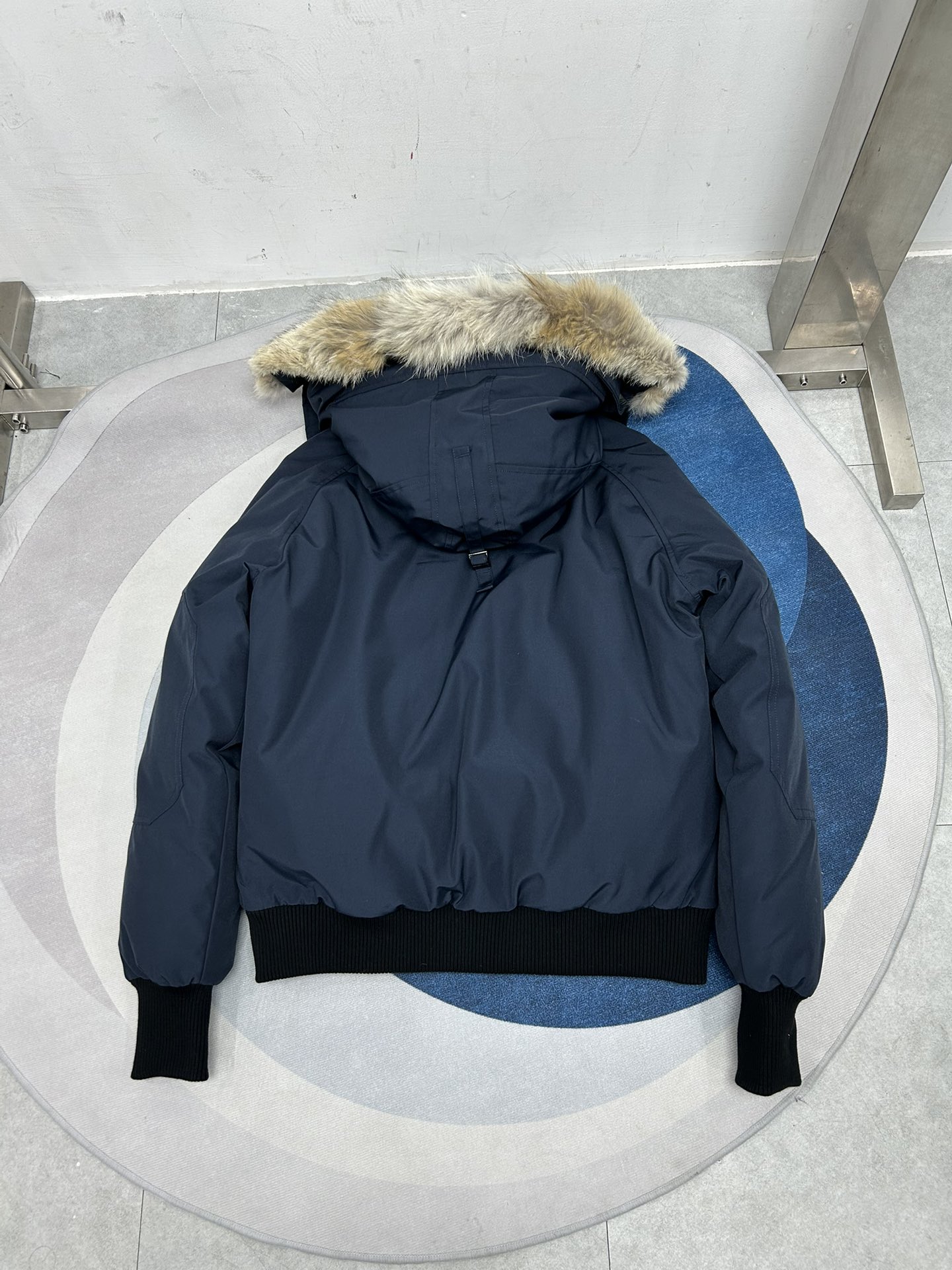 Chilliwack Bomber Down Jacket with Fur Hood - Unisex, Deep Blue 7 i1761890519 8720 8