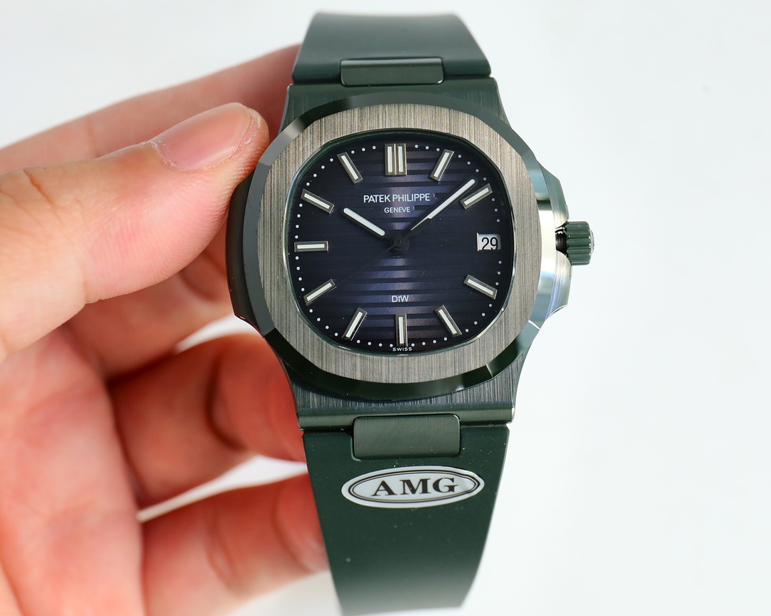 性价比高顶级质量AMG出品AMG联名款DiW-AET百达pp6111AET德国改装鹦鹉螺pp家族超高颜值