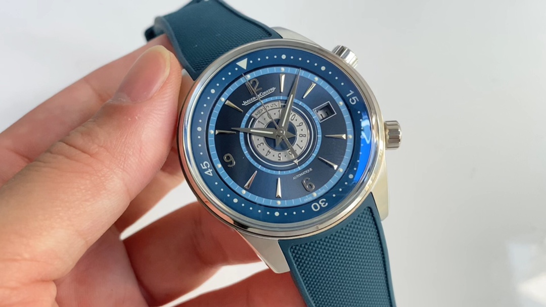 积家大师Jaeger-LeCoultre/410257J/42mm/闹铃腕表机芯采用日本9015机芯质量