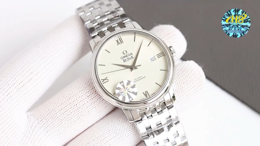 GT Factory Omega De Ville Elegant Wristwatch - 39.5mm Stainless Steel 1 GT Factory Omega De Ville Elegant Wristwatch - 39.5mm Stainless Steel