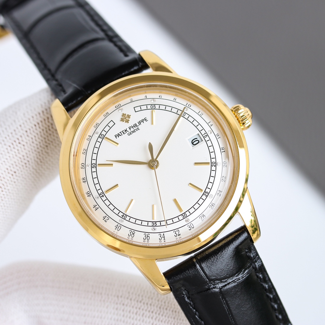 NO:385893,Produced by TW White Shell Gold Rose Shell TW Factory Patek Philippe-PATEK PHILIPPE-hot new style, new pot lid, taking up to 8 months!  The ultra-thin men's automatic mechanical watch R70 uses imported original movement, with a frequency of 28,800 times per hour, zero rework quality, diameter 40mm original size, ultra-thin craftsmanship 8mm, and pot cover glass material!  Super waterproof 50 meters!  The same style in the counter, one to one replica!  Take him with him and show his strength and extraordinary spirit!  The best luxury recommendation for dazzling and eternal noble gifts, please be sure of TW exclusive quality, patek philippe19860909TW 出品 白壳 金玫壳 TW Factory 百达翡丽-PATEK PHILIPPE-火热新款式,新款锅盖,耗时长达8个月！超薄男士自动机械腕表R70采用进口原装机芯,每小时振频28800次,零返修质量,直径40mm原装尺寸,超薄工艺8mm,锅盖玻璃材质！超强防水50米！专柜同款,一比一复刻！带上他锋芒尽显,气派不凡！耀眼光辉,永恒尊贵送礼最佳奢华推荐请认准TW独家品质,,patek philippe,Watch