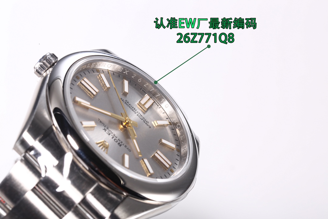 EW美版劳力士泡泡面ROLEX蚝式恒动系列124300定制版3230一体机三码合一附带NFC感应卡腕表️