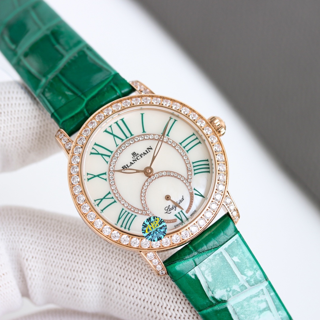 Luxury Diamond Watch Collection: White Cow, Gold Crocodile, and Superbop Design