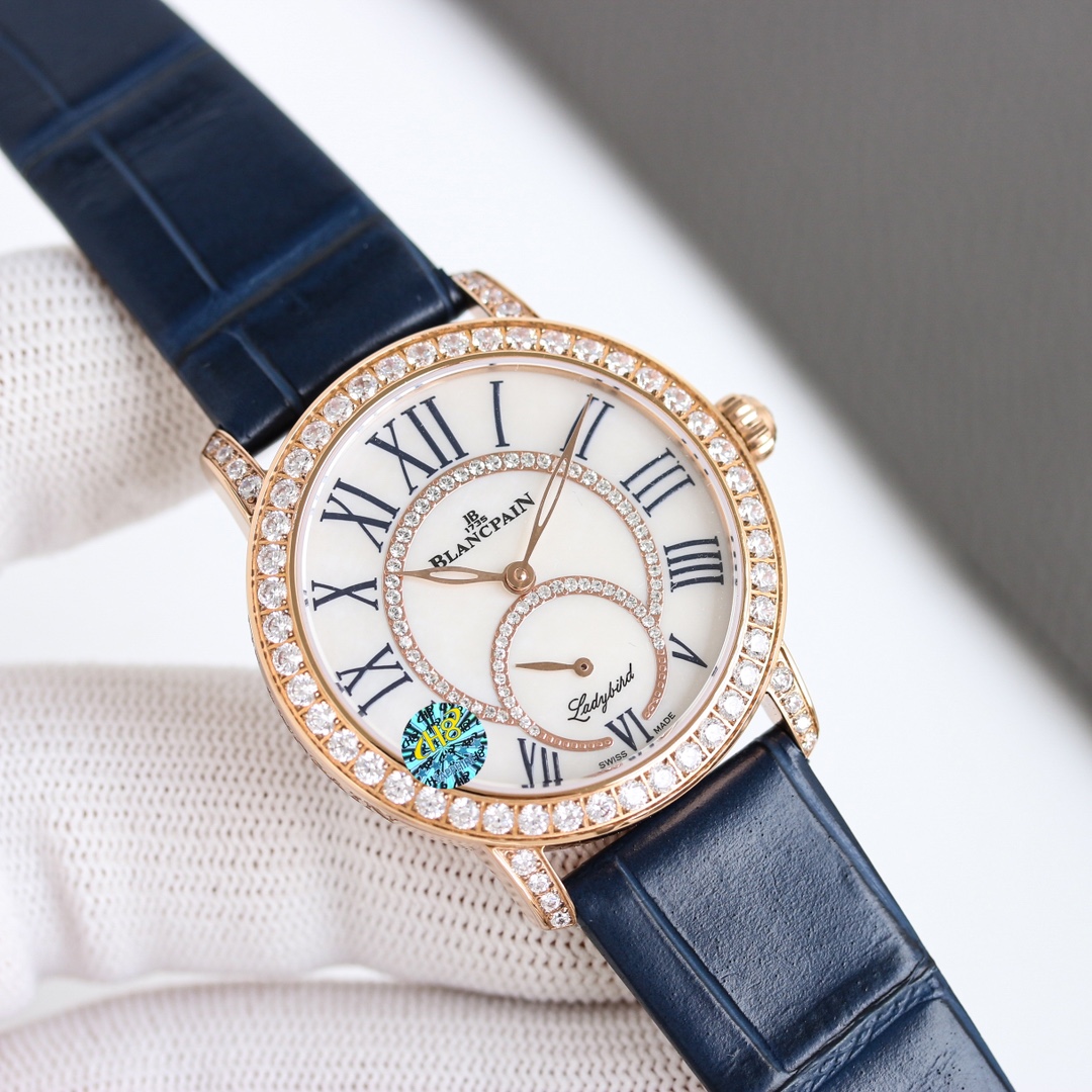 Luxury Diamond Watch Collection: White Cow, Gold Crocodile, and Superbop Design - 图片 3