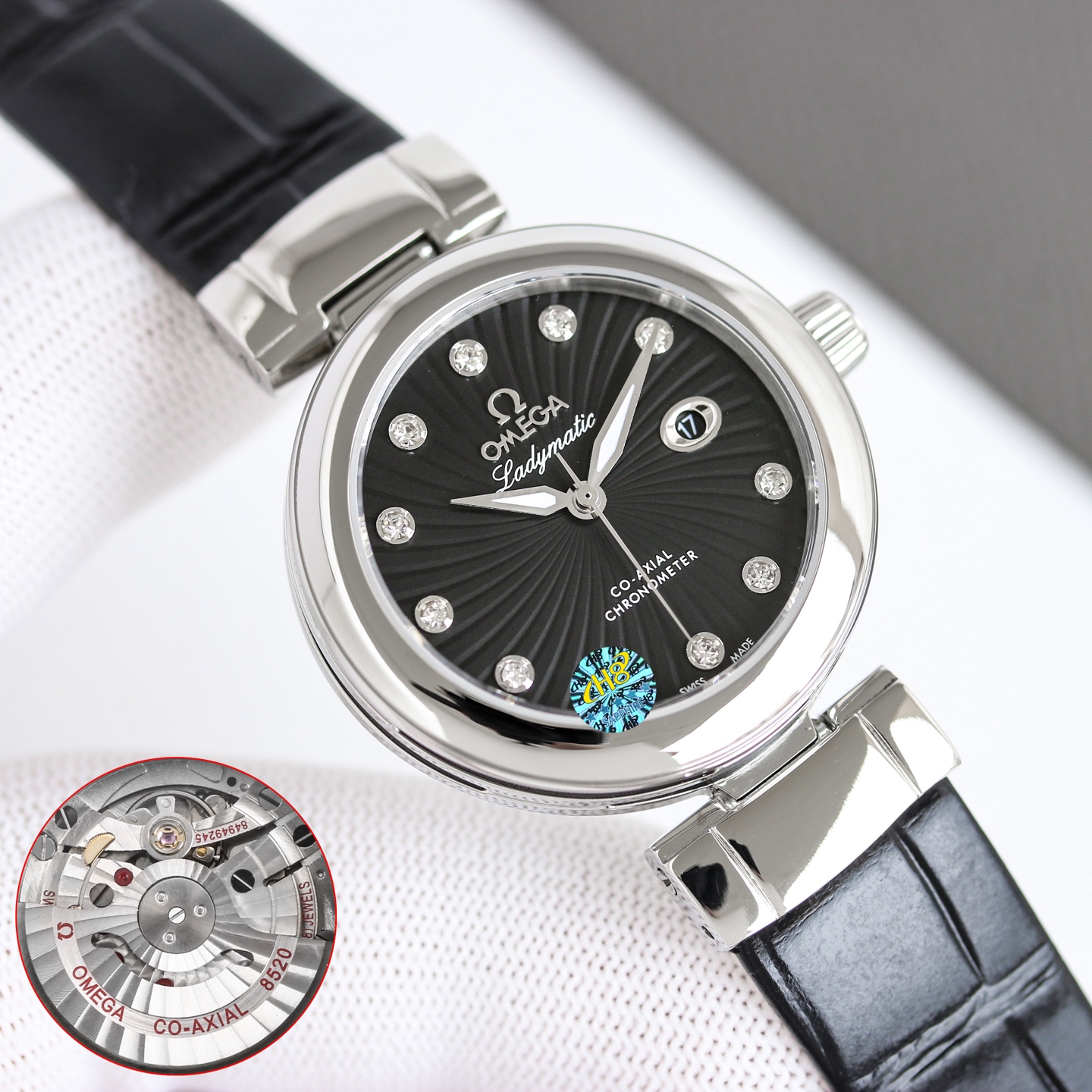 NO:764481,Gold Diamond Boutique V4 Version Omega/OMEGA De Ville LADYMATIC Bird's Nest Series Women's Mechanical Watch, equipped with Cal.(/8521) coaxial automatic mechanical movement, front and rear sapphire mirrors, colorful mother-of-pearl dial, original 1:1, the only company in the mold-making market that follows the original structural components for assembly, size 34mm/12mm, please pay attention to the details of the mechanical watch,,,omega19860909金 钻 精 品 V4版本  欧米茄 /OMEGA 碟飞LADYMATIC鸟巢系列女士机械腕表, 搭载Cal.(/8521)同轴自动机械机芯, 前后蓝宝石镜面,彩色珍珠贝母表盘,原版1:1 开模市场唯一一家跟足原装结构散件拼装,尺寸34mm/12mm,请认准细节机械腕表,,,omega,Watch