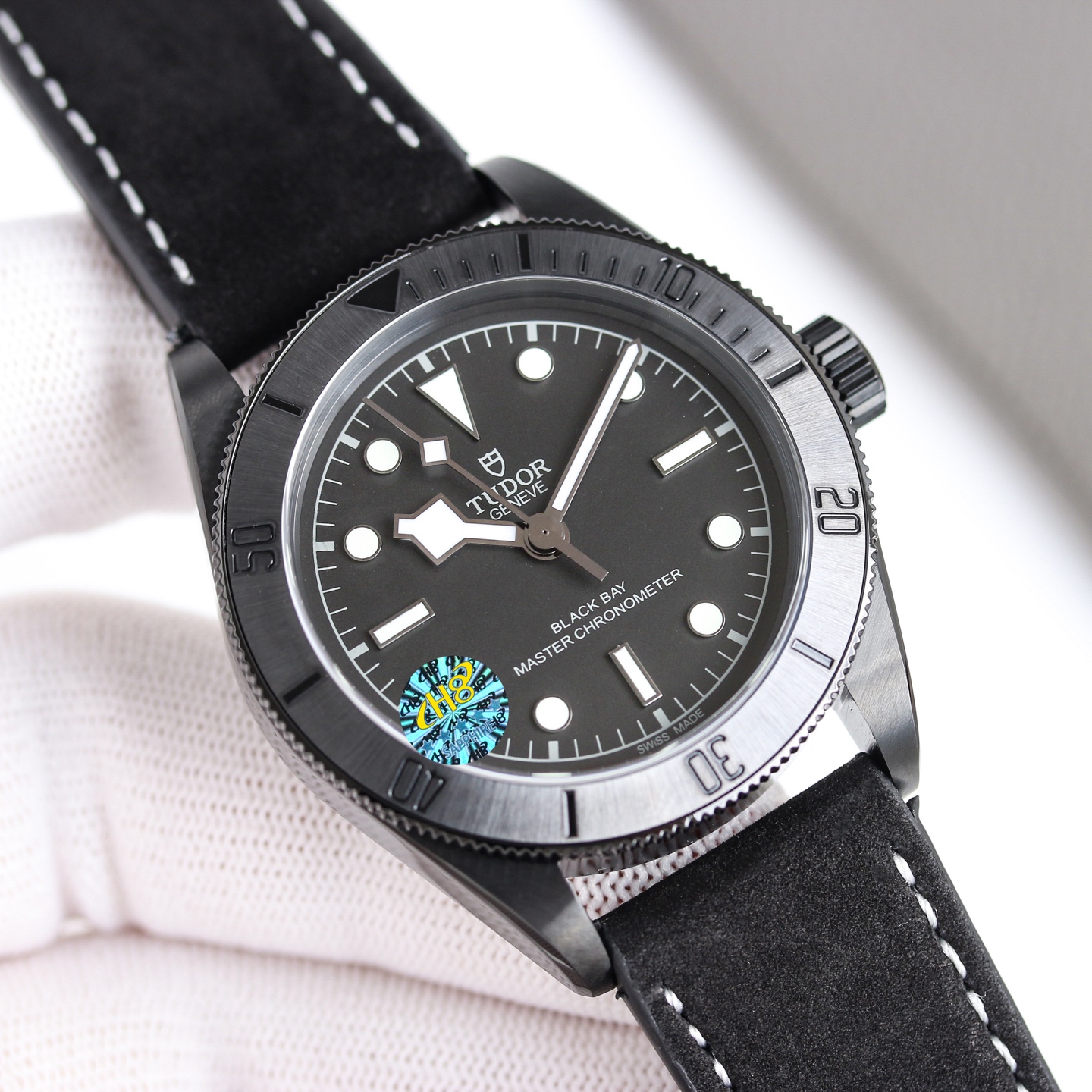 Tudor Black Bay Ceramic M79210CNU-0001 black ceramic case and bezel, black dial, black strap 41mm Men's Automatic