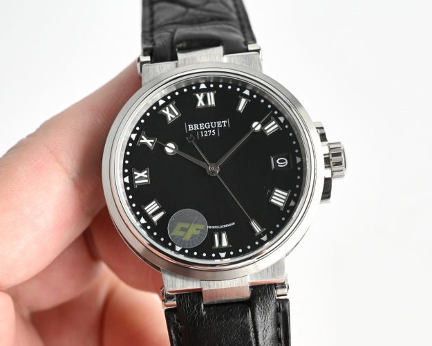 Breguet Marine 5517 Replica Watch, 40mm, Sapphire Glass, Waterproof, Leather Strap 1 Breguet Marine 5517 Replica Watch, 40mm, Sapphire Glass, Waterproof, Leather Strap
