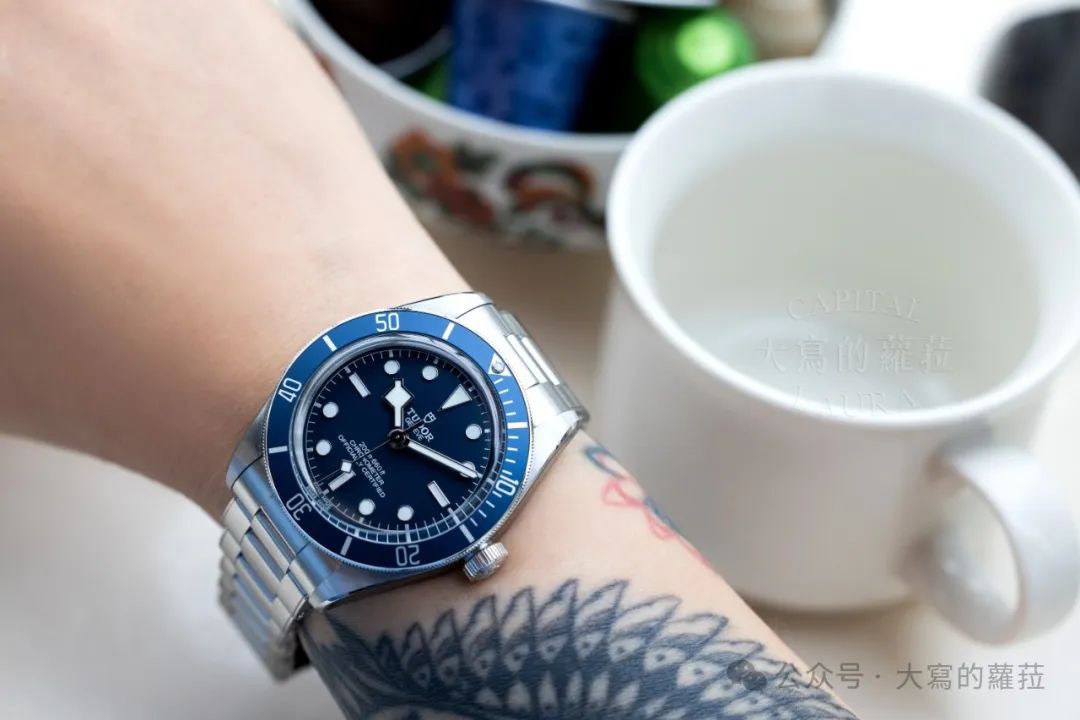 Tudor Pelagos FXD M79230B-0002 blue bezel, black dial, stainless steel case and bracelet 41mm Men's Automatic