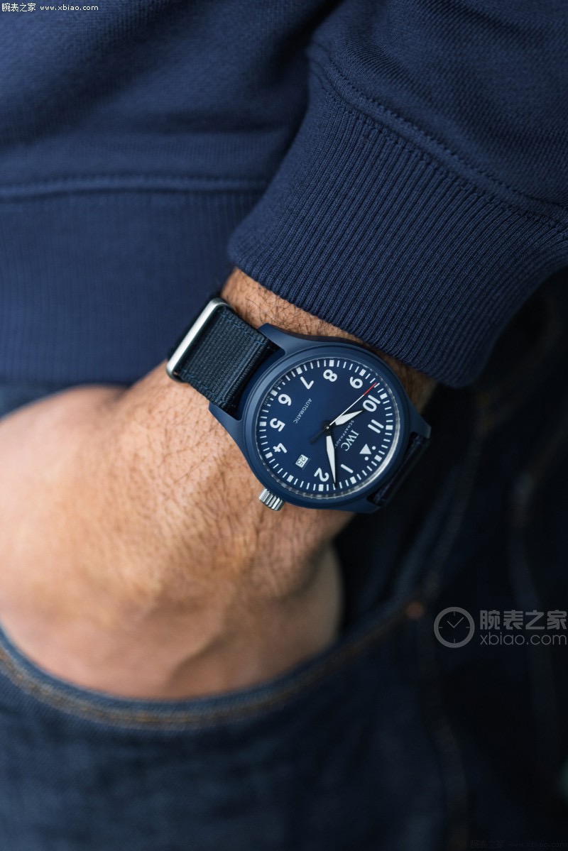 IWC Pilot's Watch Automatic 36 (IW328101) blue ceramic case, blue dial, blue textile strap 36mm Women's Automatic