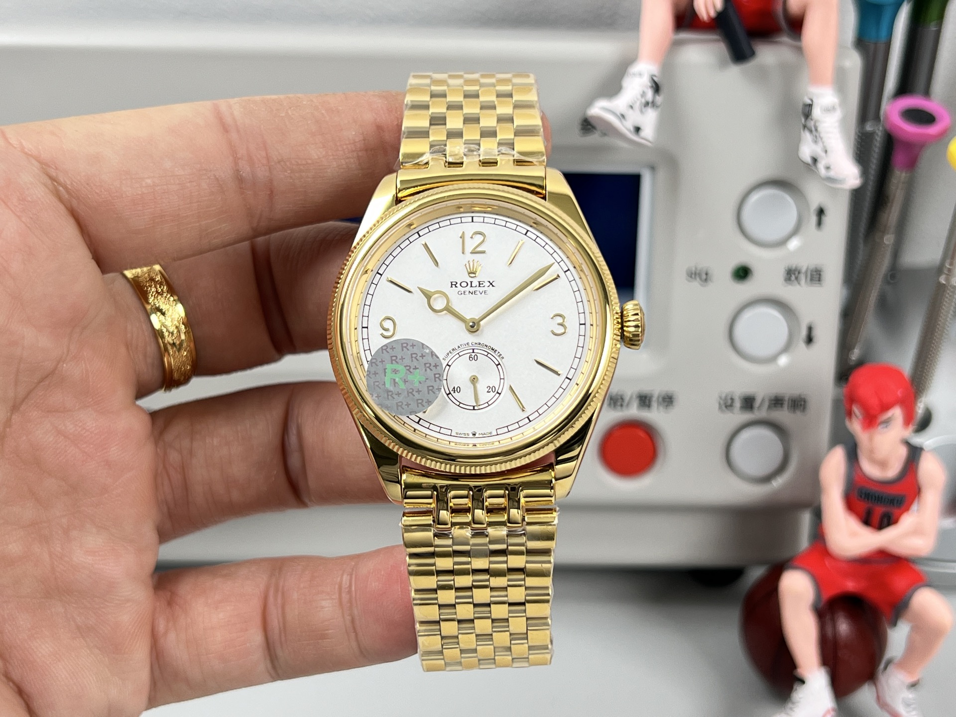 Rolex Perpetual 1908 M52508-0008 Yellow gold case and bracelet, white dial 39mm Men's Automatic