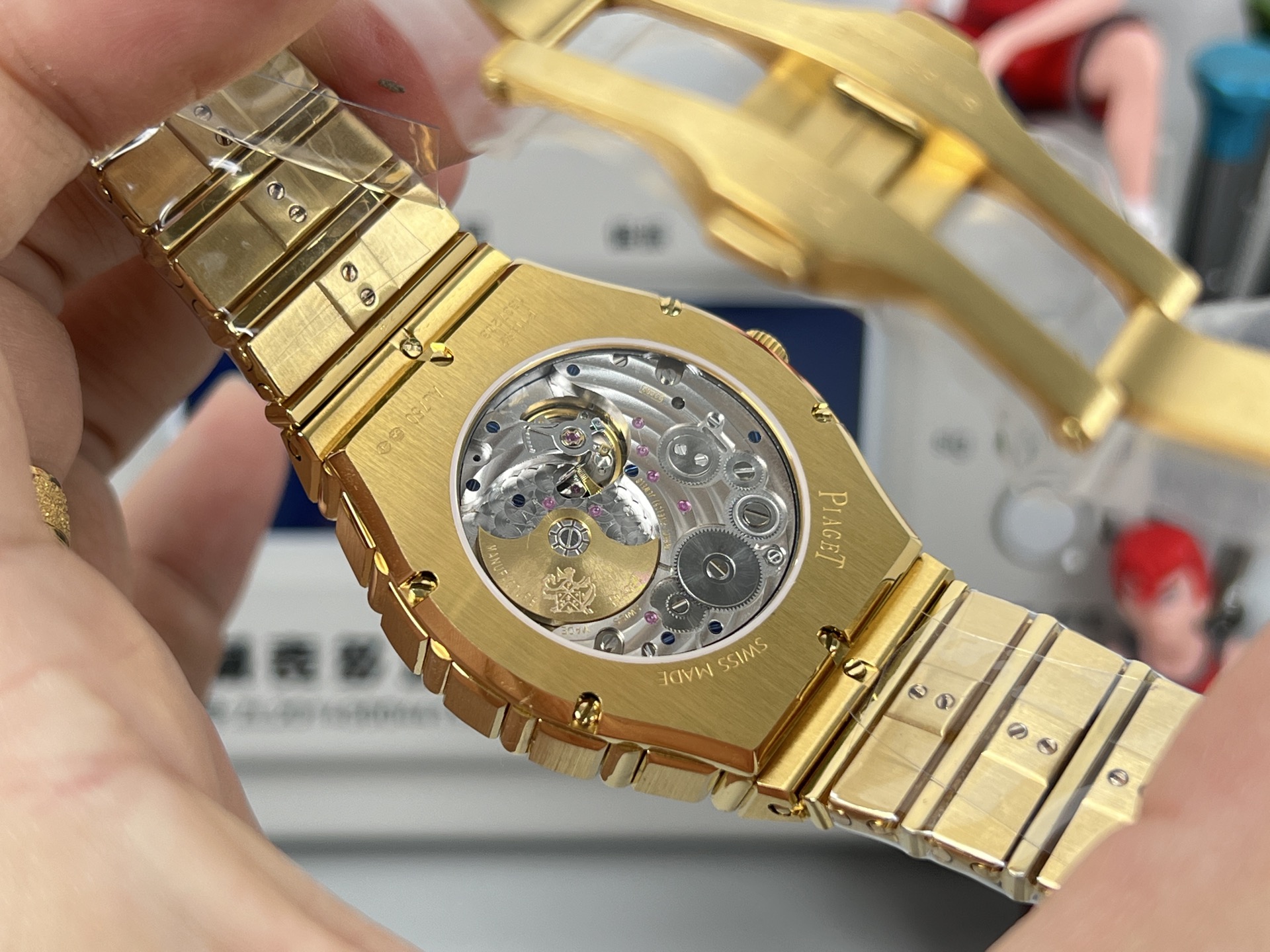 Piaget Piaget Polo G0A49150 gold case / gold bezel / gold dial / gold bracelet 42mm Men's Automatic