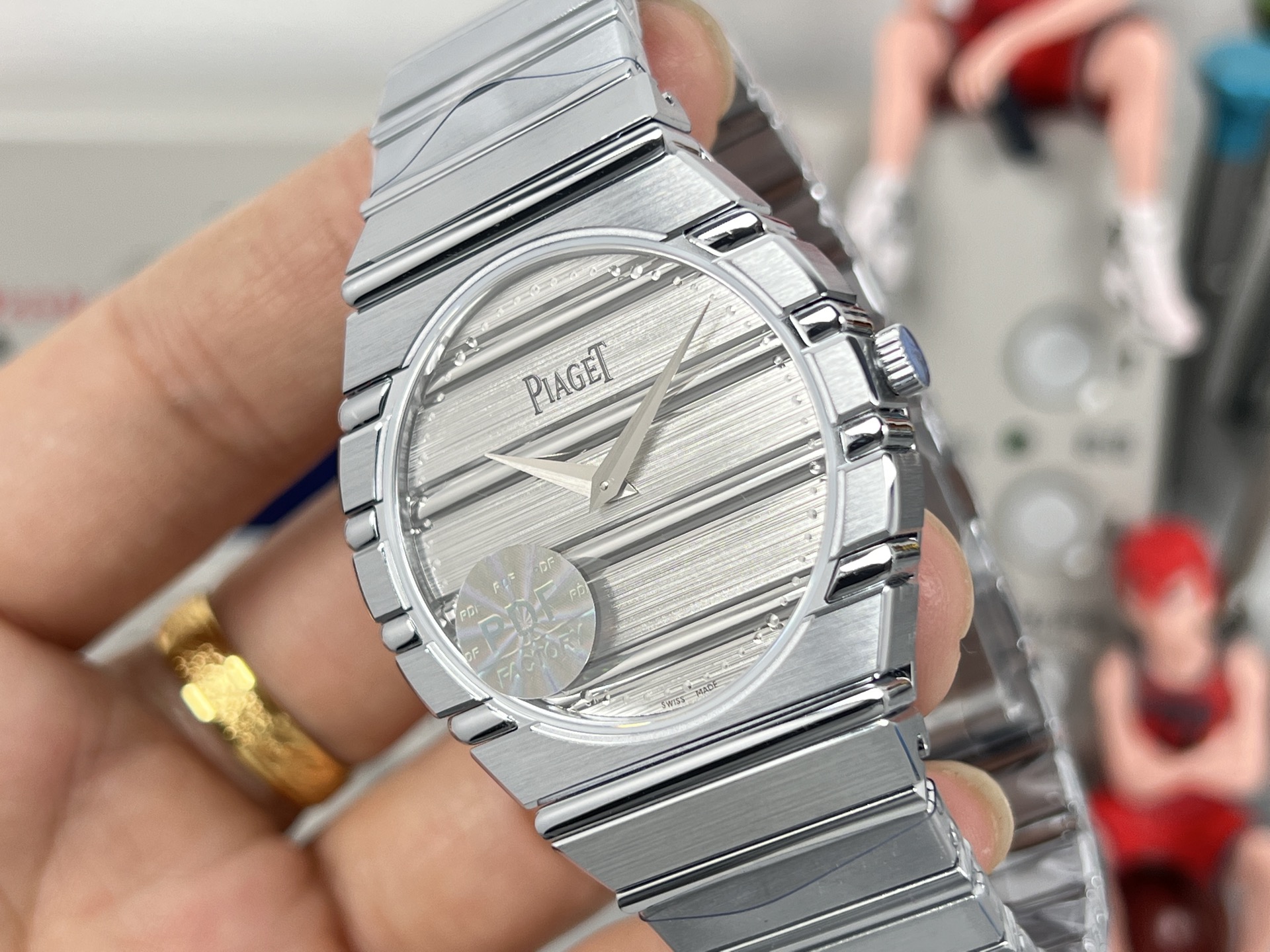Piaget Piaget Polo Date G0A50150 stainless steel case bezel dial and bracelet 42mm Men's Automatic