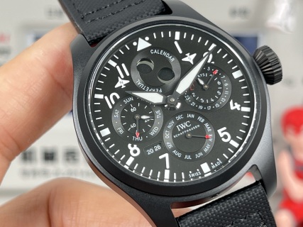 IWC Big Pilot's Watch Perpetual Calendar detail 4