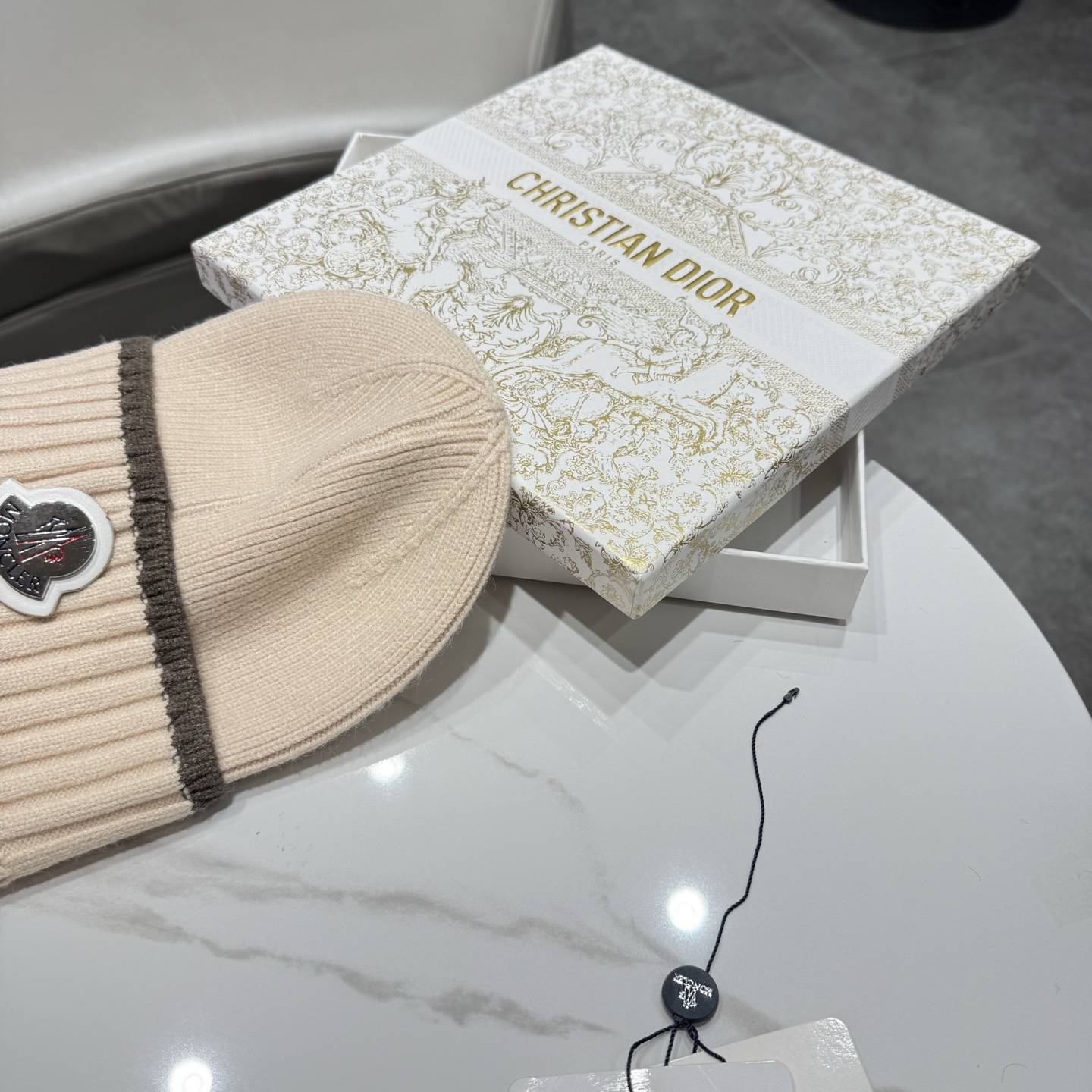 【MONCLER蒙口】2026秋冬新款男女款针织毛线帽，大牌简约～秋冬穿搭必备