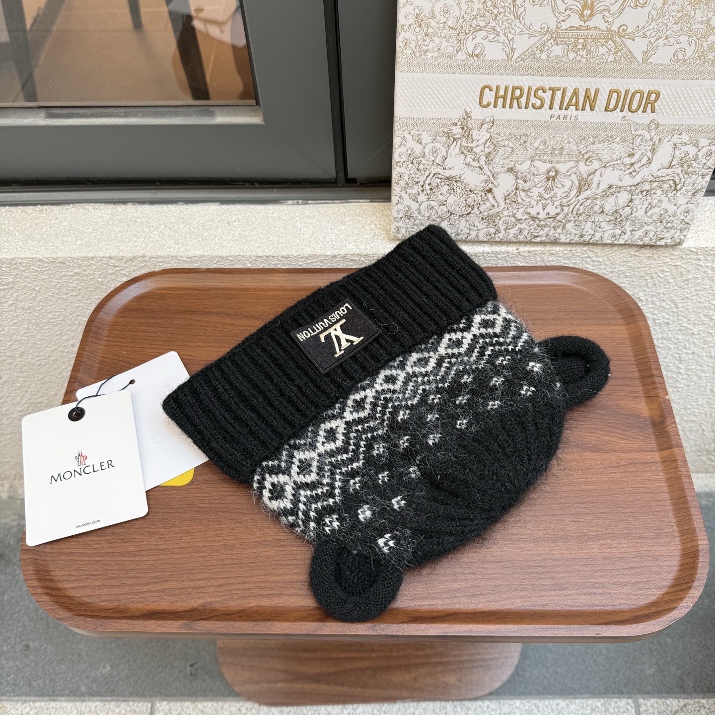 路易威登LOUIS VUITTON🎩官方热卖爆款，羊毛针织毛线帽，时尚好品质高端大气，超柔软！超火爆💖质感很赞，出街超好